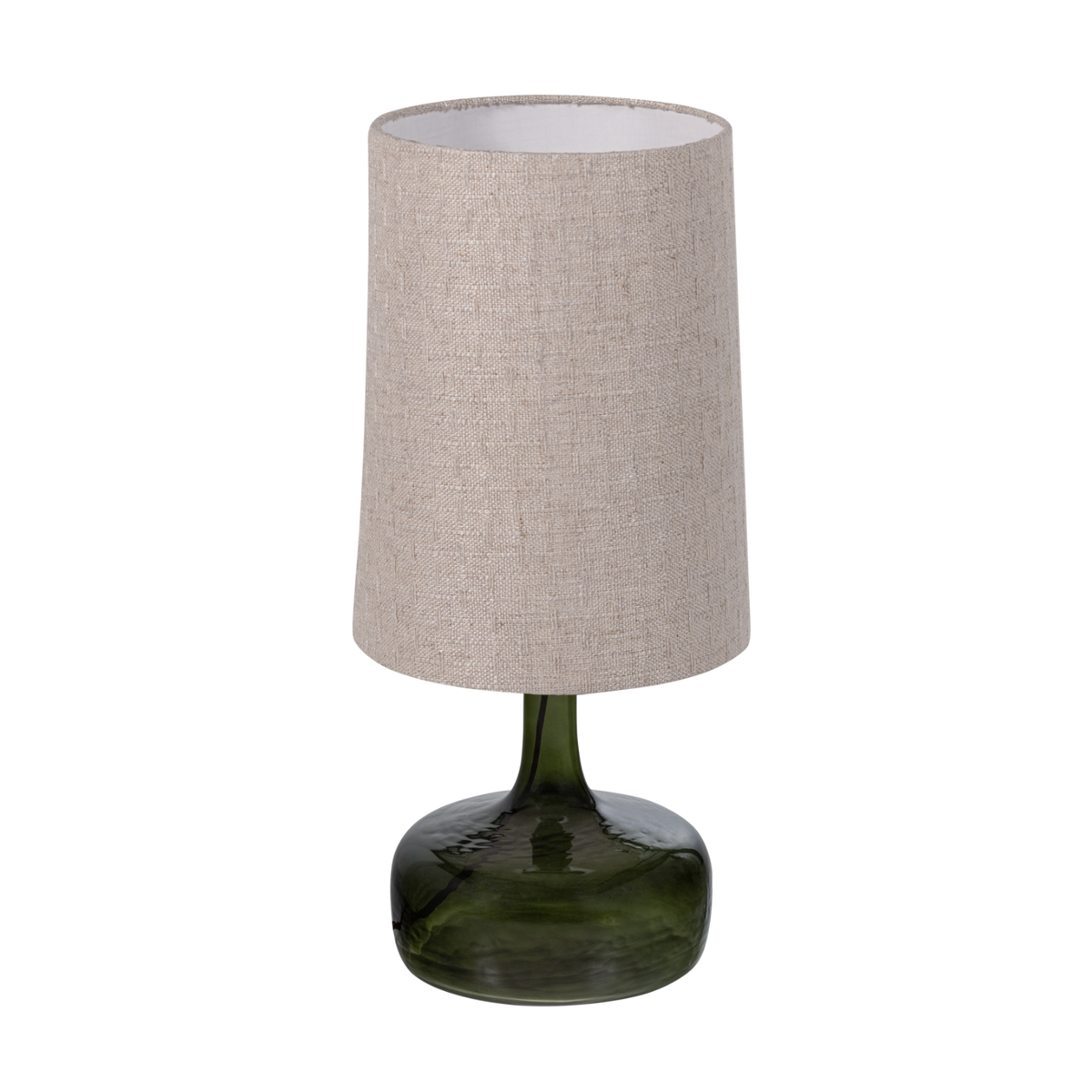 Tafellamp LUMA groen glas