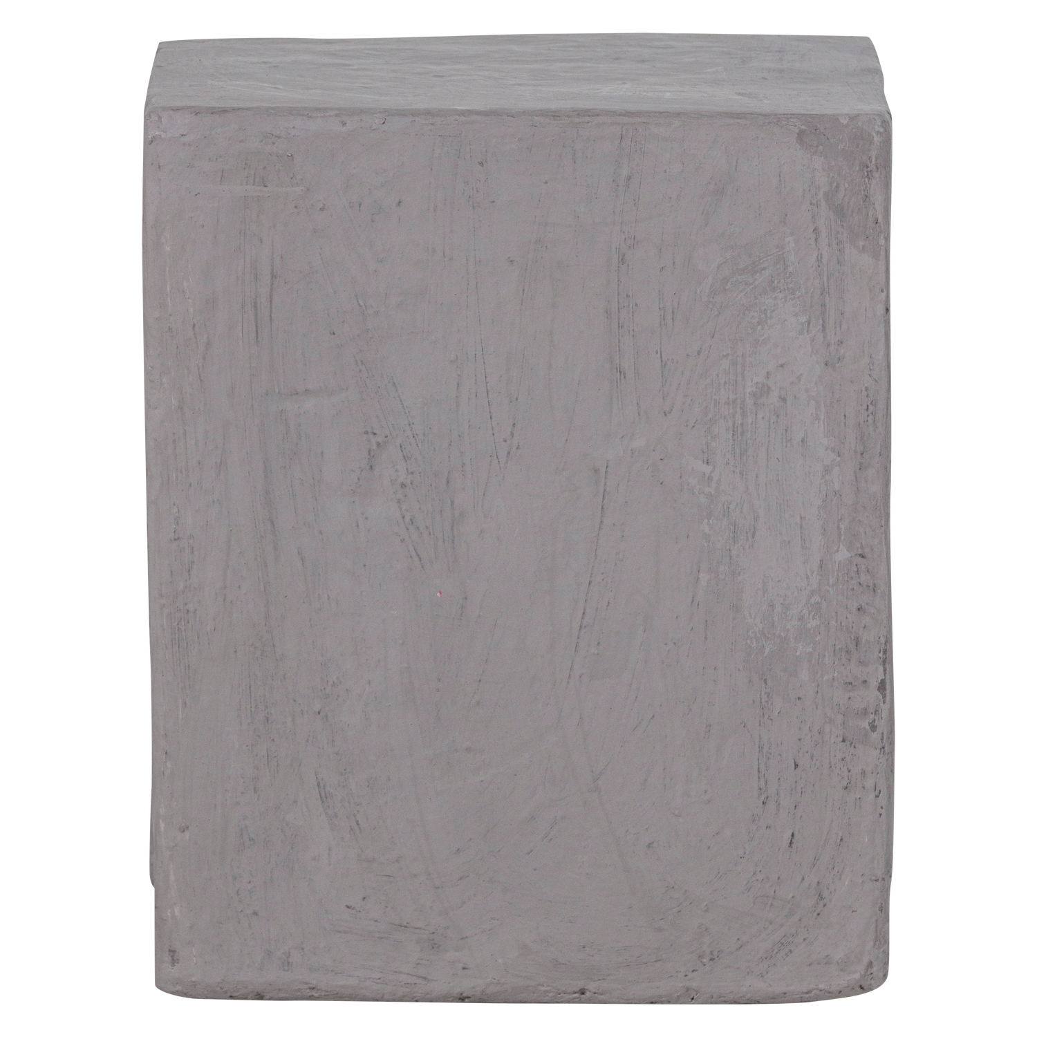 TOVI Gray Paper Mache Side Table