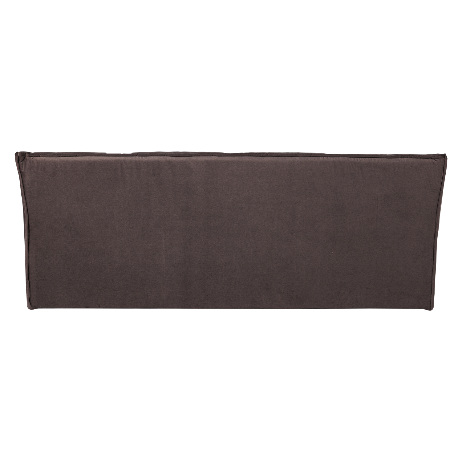 Sofa van fluweel CLUSTER - module voor 3 personen in chocoladekleur