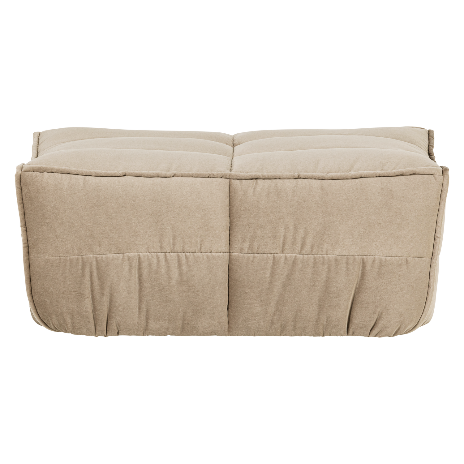 Samtpouf CLUSTER sandfarben