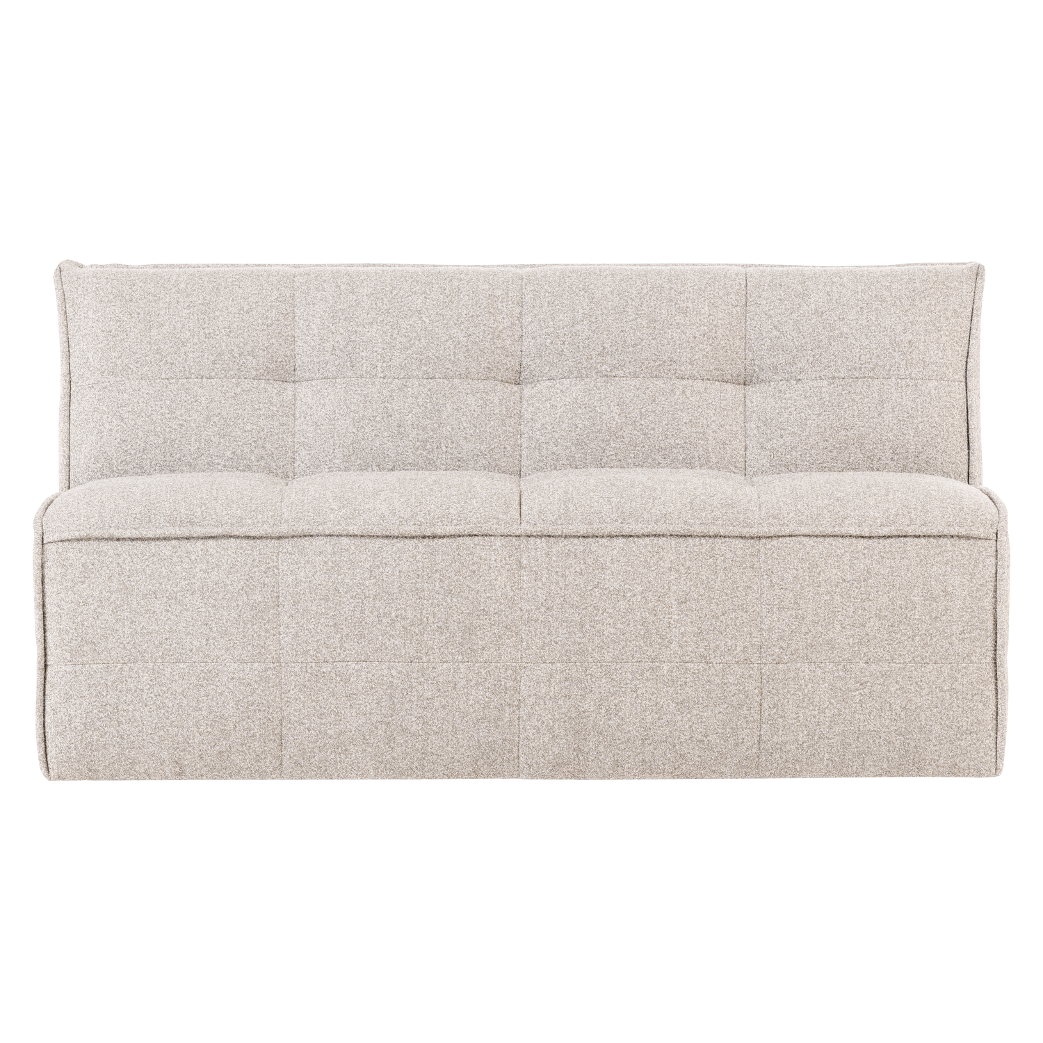 Sofa CLUSTER BENCH - moduł 3-osobowy piaskowy bouclé – Woood