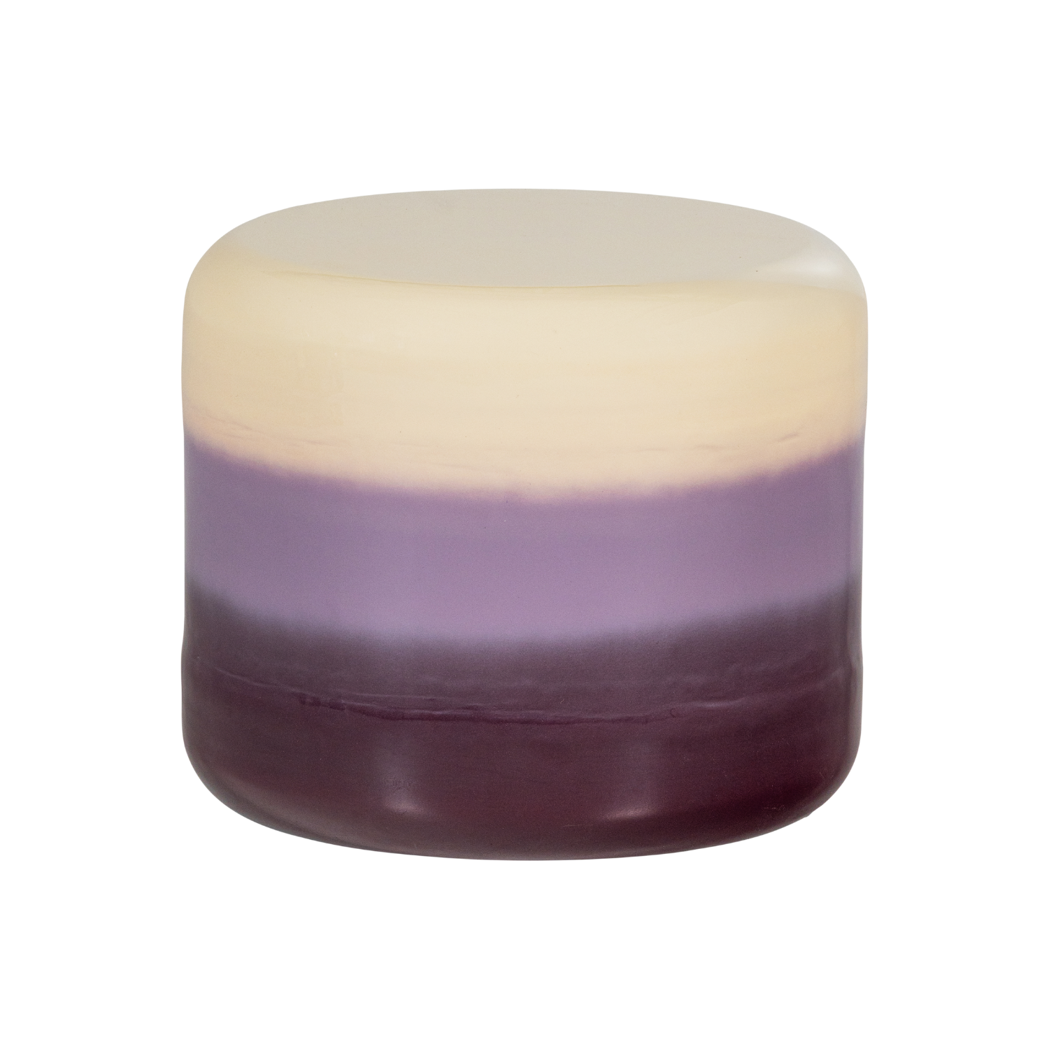 VORO paarse zijtafel met crème