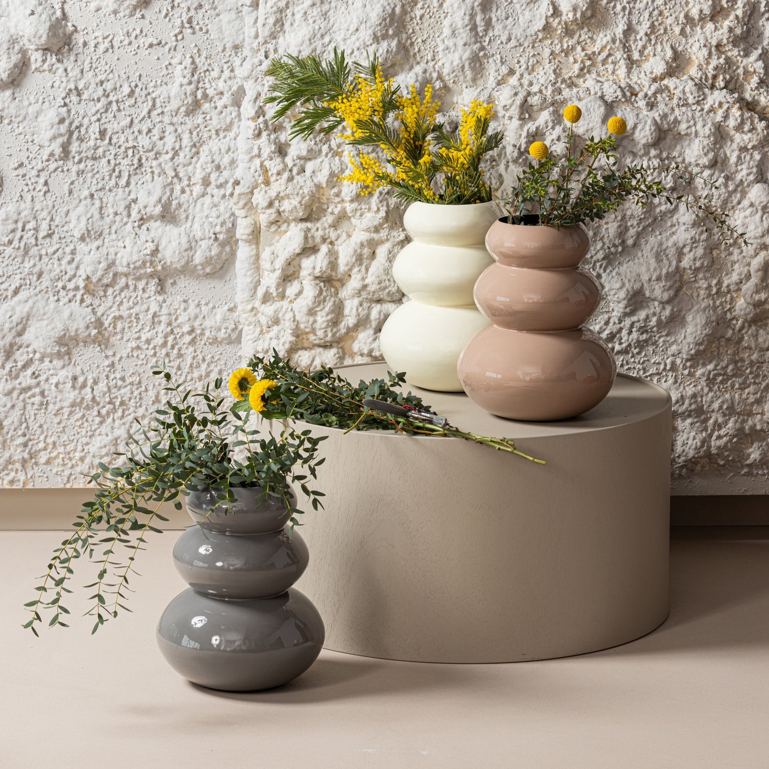 Vase TERA rosa