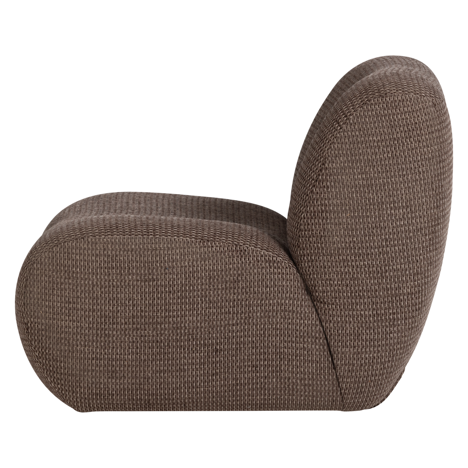 Fauteuil NOMU bruin chenille