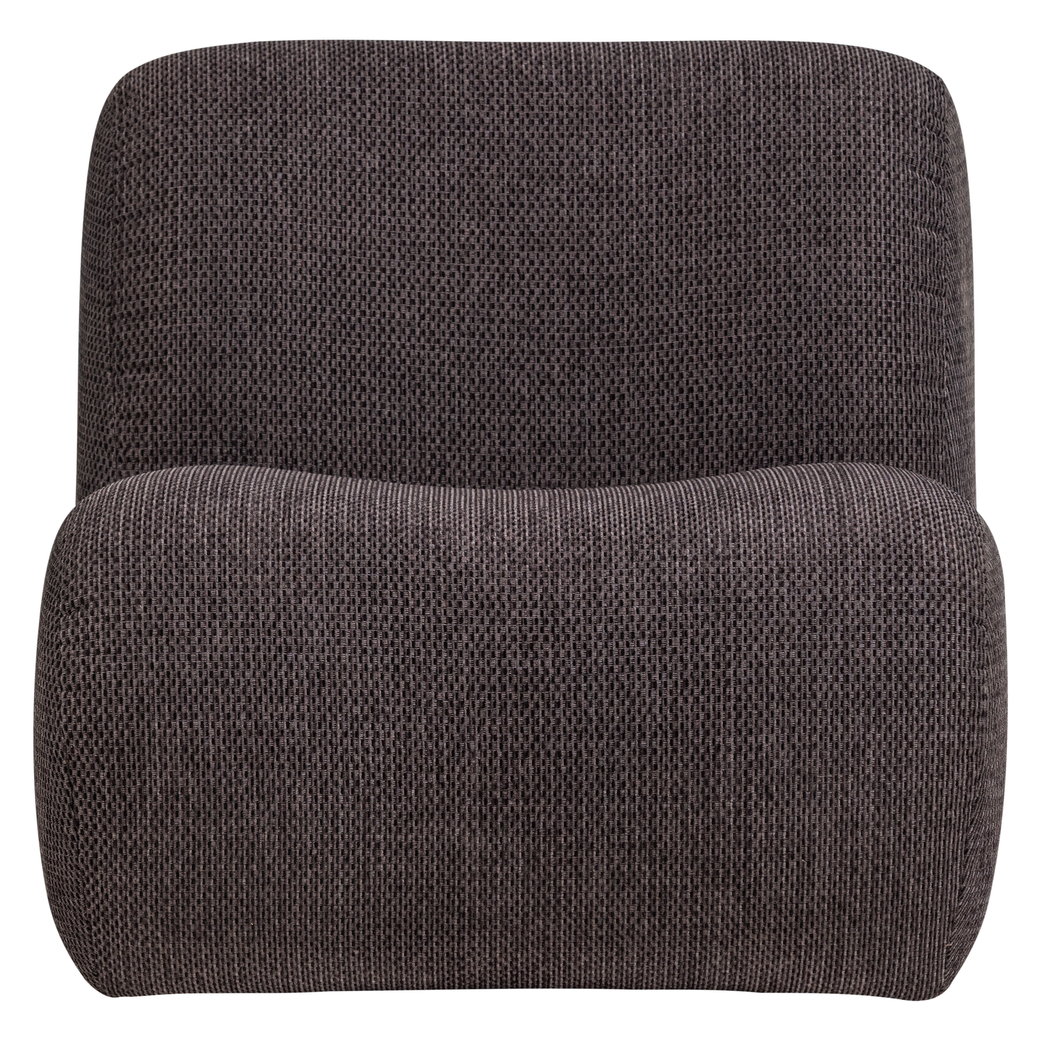 NOMU Armchair in Anthracite Chenille