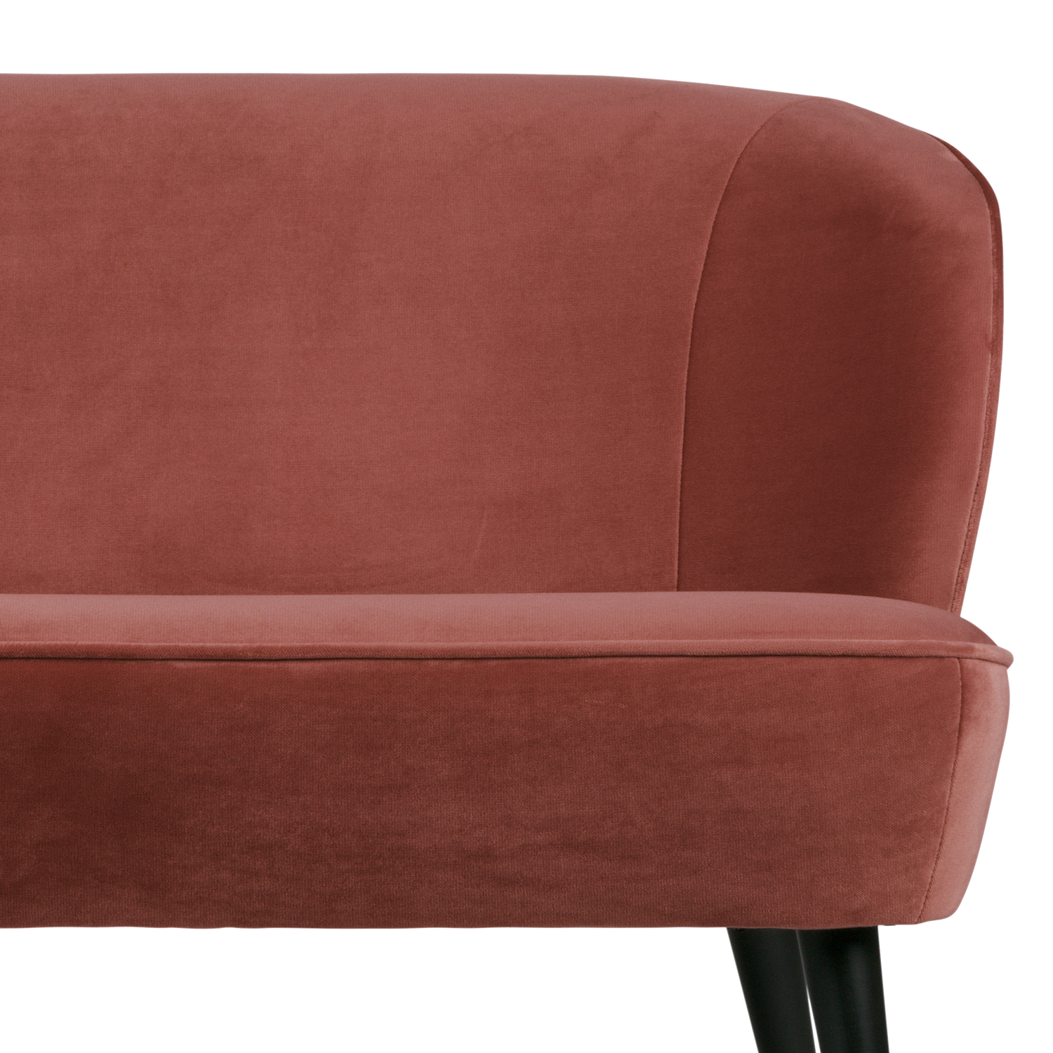 Sofa aksamitna SARA burgundowy – Woood