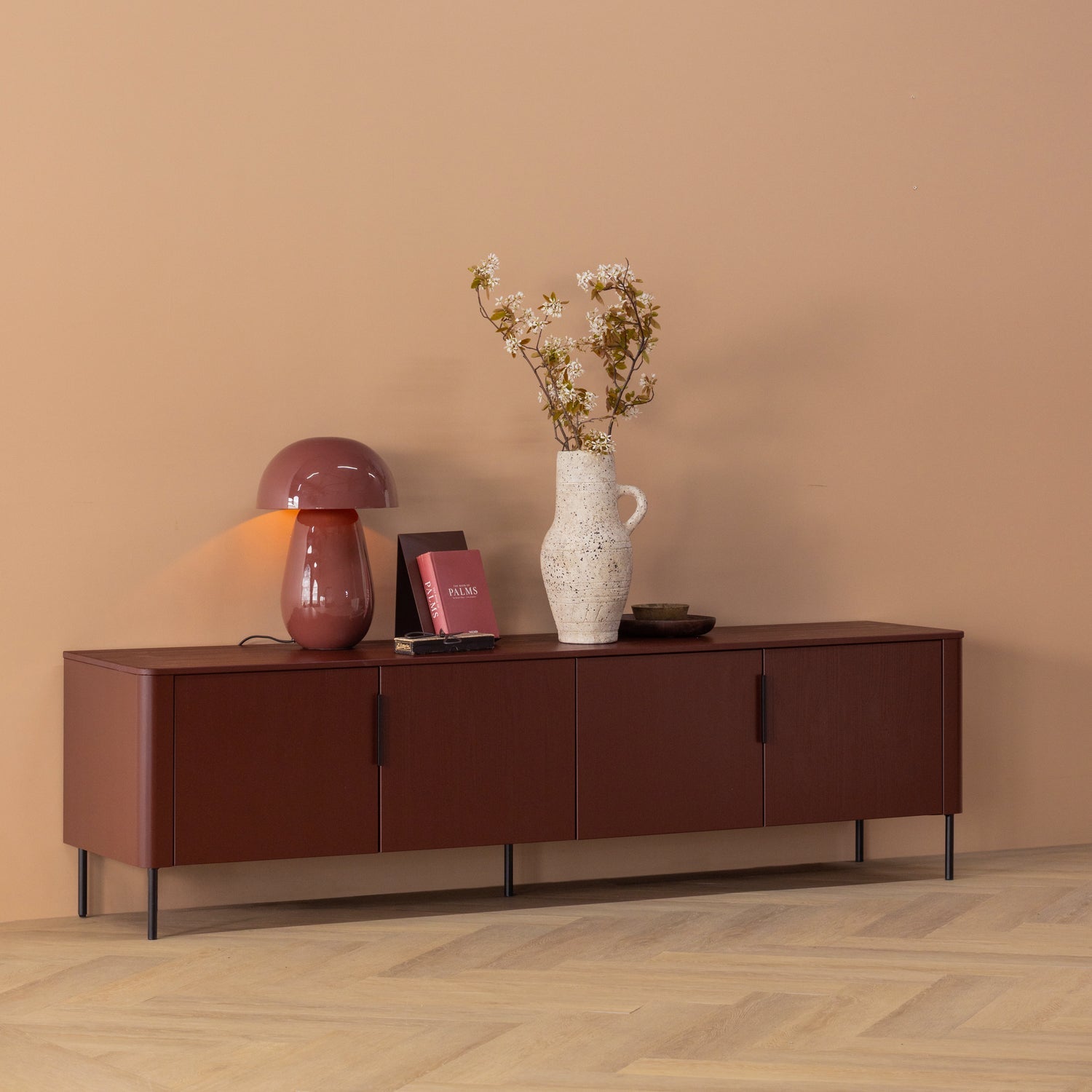 RTV-kast GUNNAR bordeaux