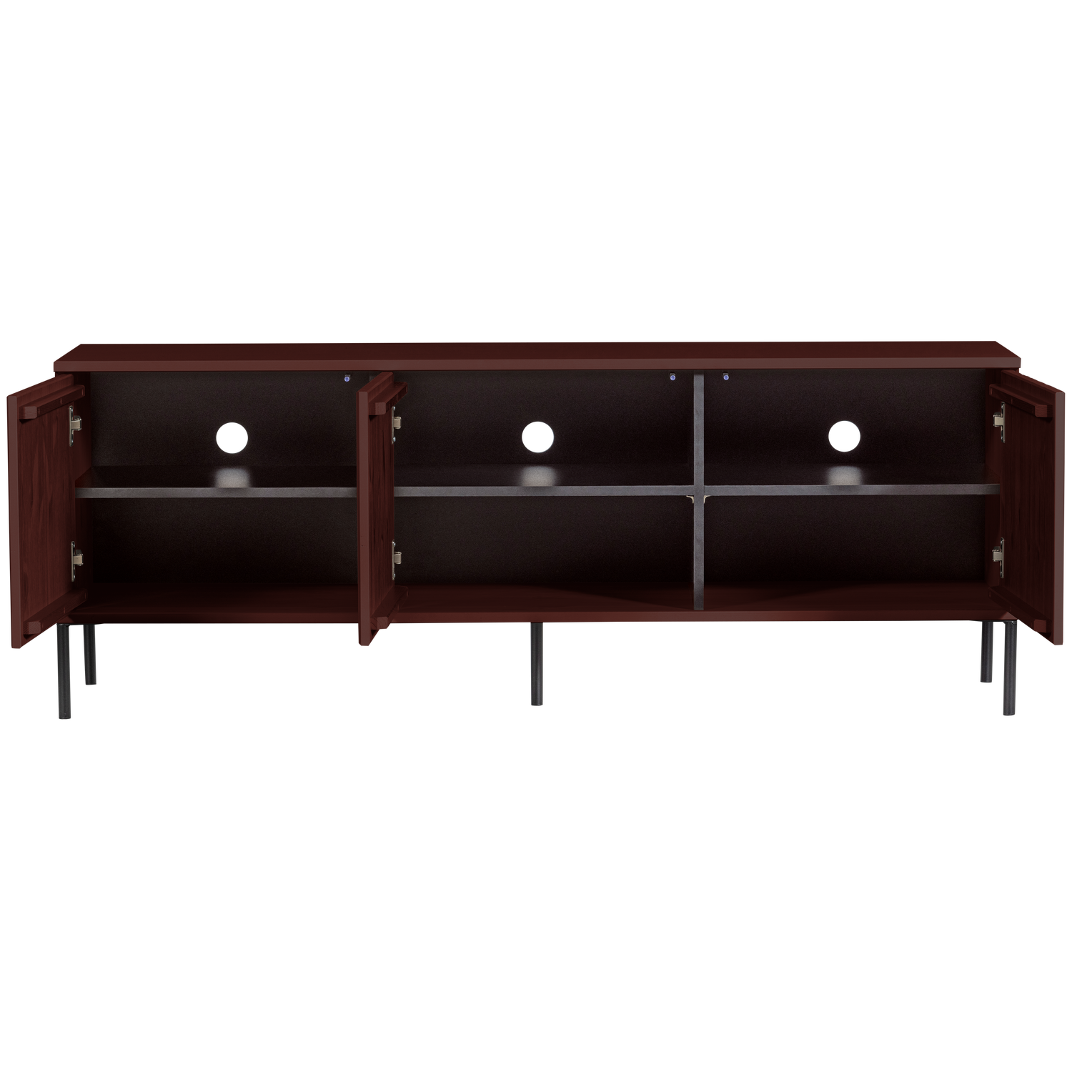 NEW GRAVURE TV Cabinet burgundy