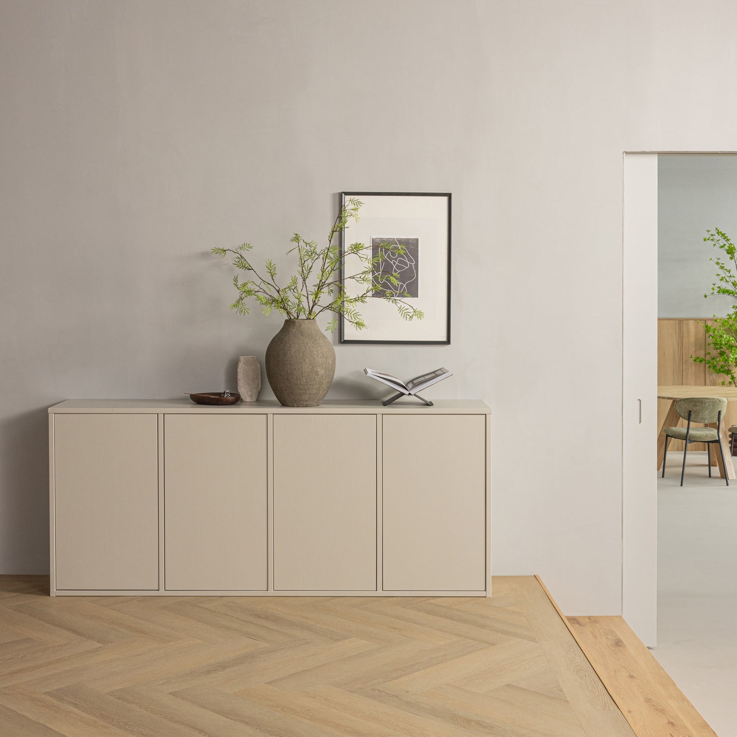 Kommode MEREL crème