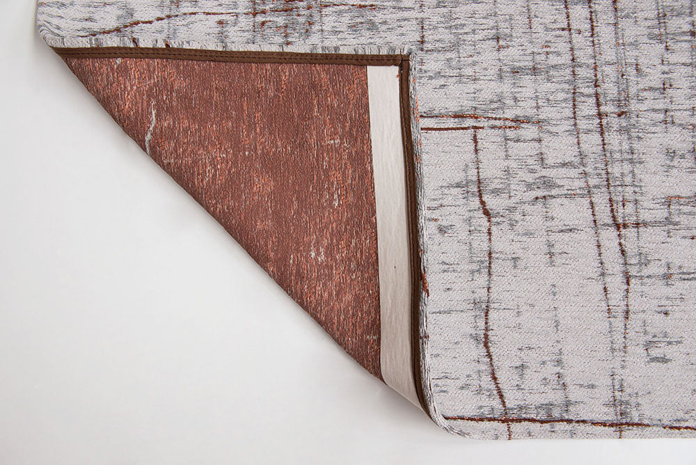 Vloerkleed GRIFF COPPERFIELD bruin-wit