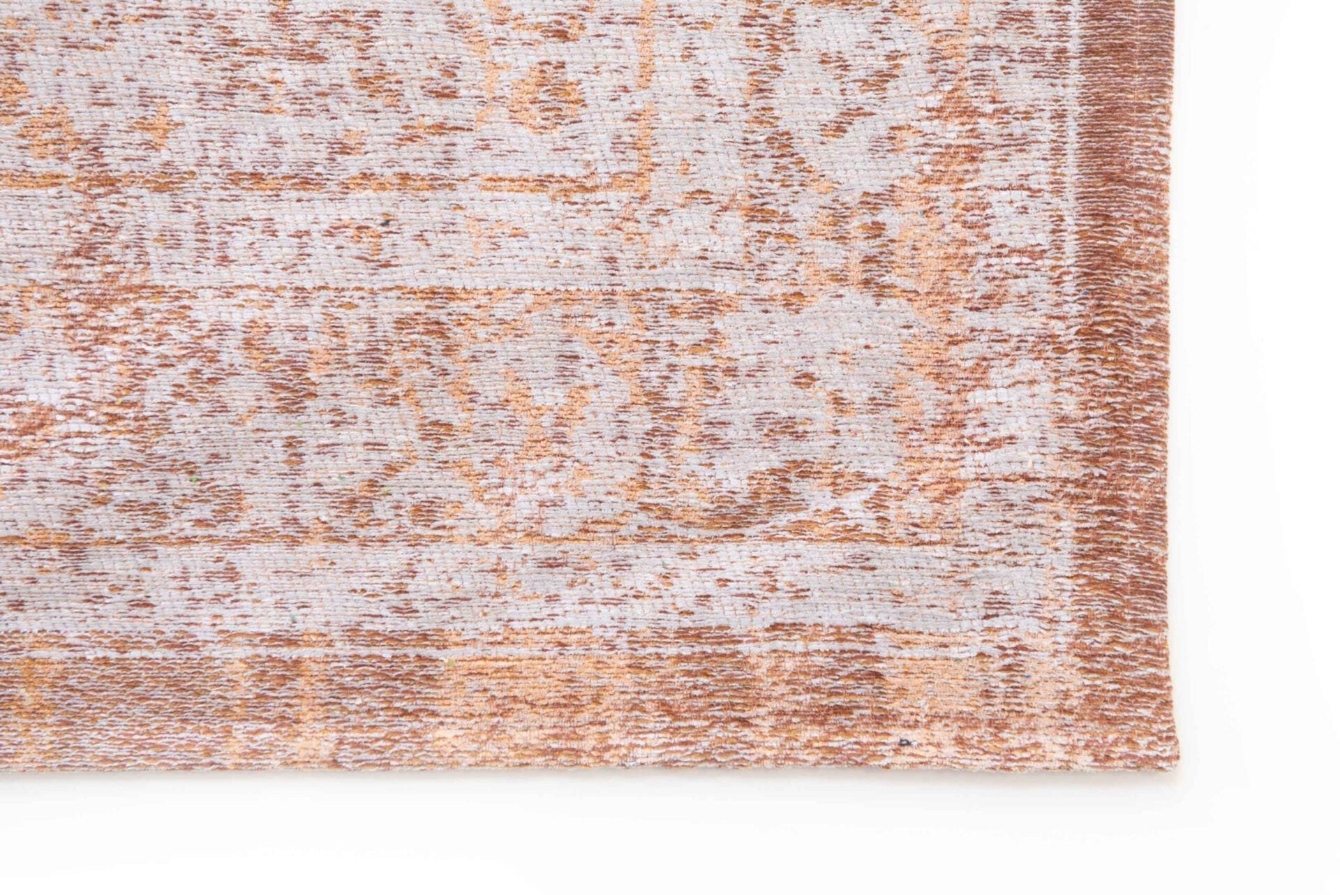 Medallon rug salmon salmon-gray