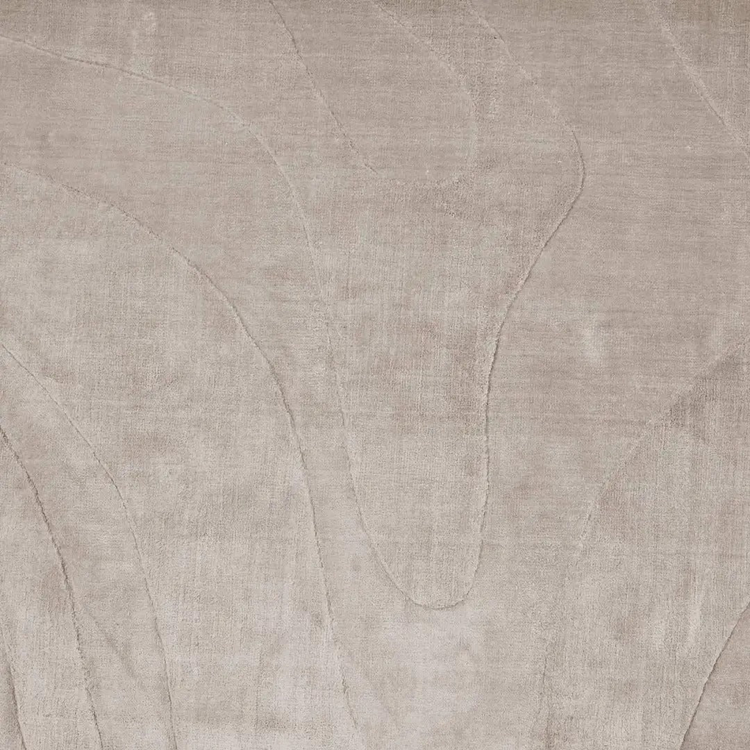 Ovale tapijt ADDISON beige