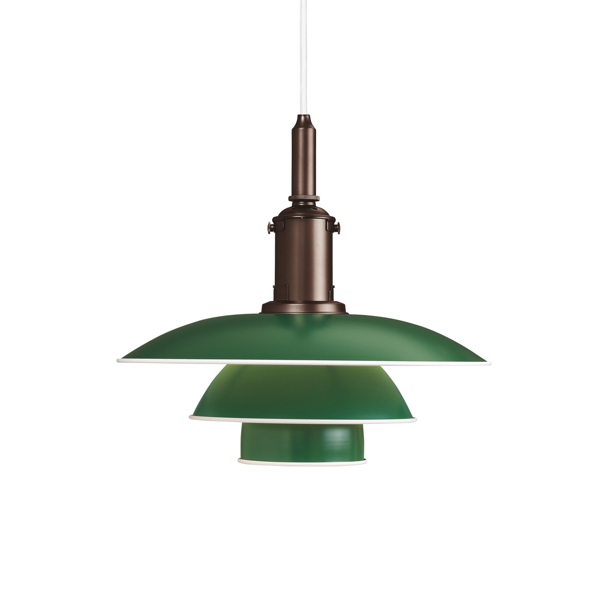 PH 3½-3 METAL green pendant lamp