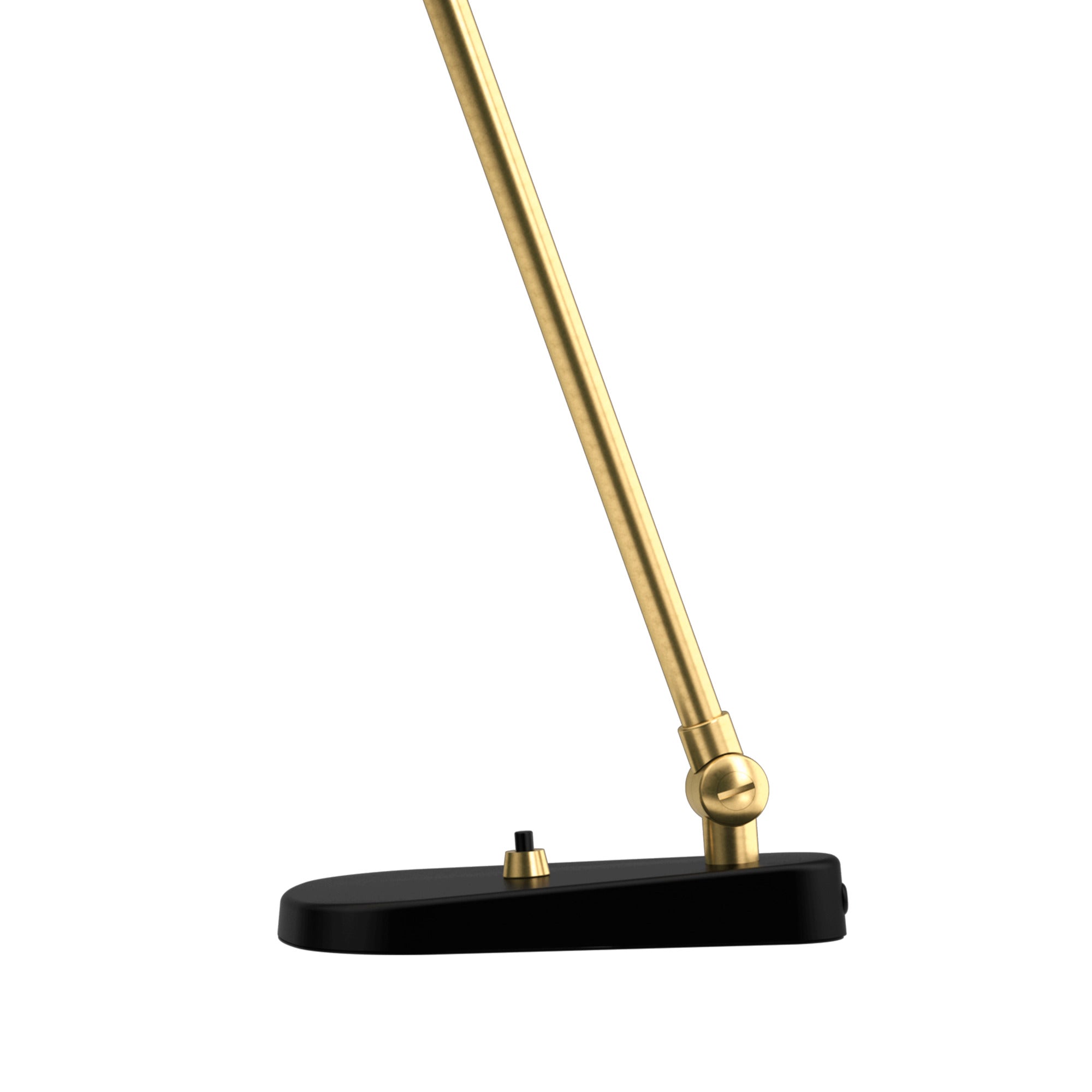 Tafellamp VL 38 zwart met gouden afwerking