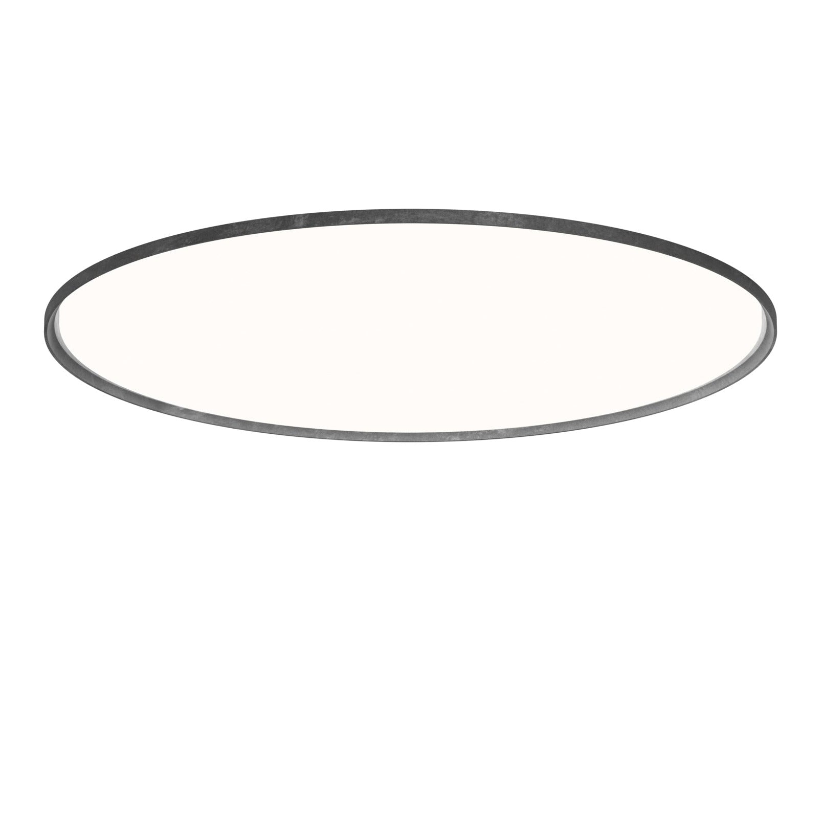 LP SLIM ROUND RECESSED Ceiling Light raw aluminum