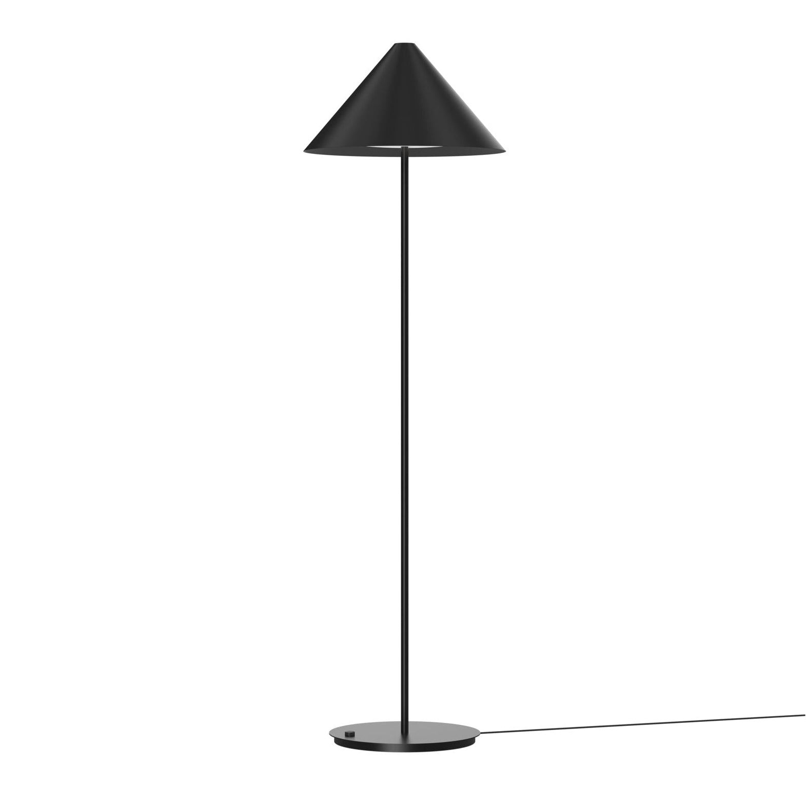 Vloerlamp KEGLEN zwart