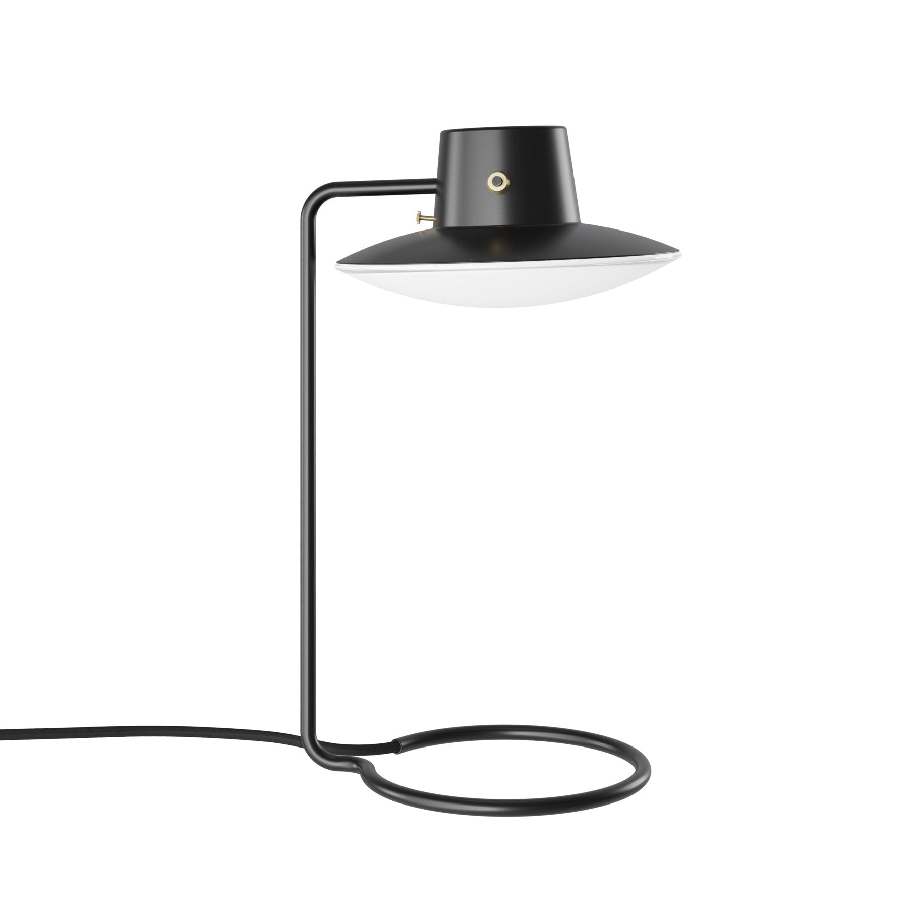 AJ OXFORD black table lamp