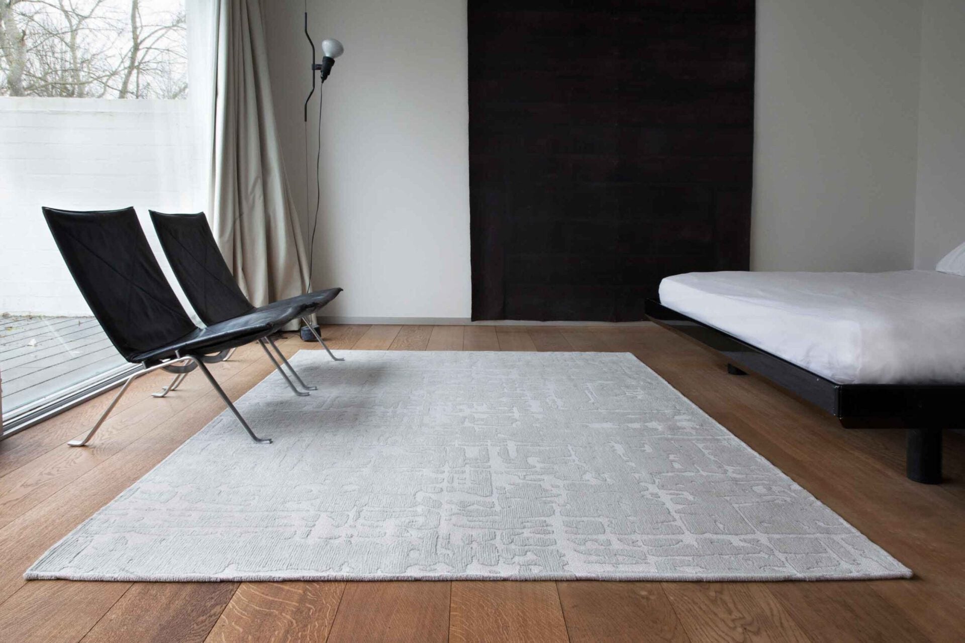 Baobab tsingy oyster rug white