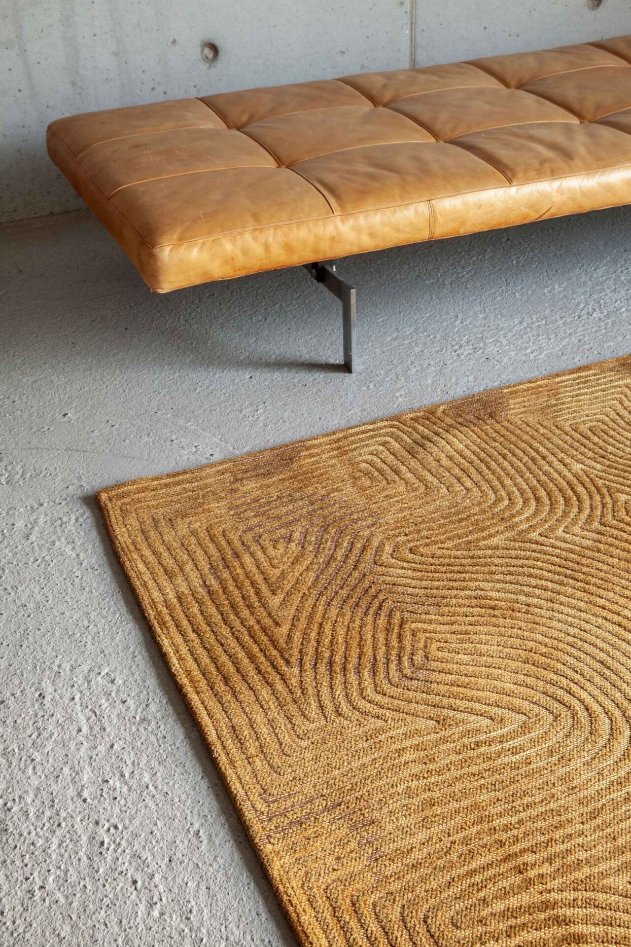 Vloerkleed CORAL JELLY GOUDE geel