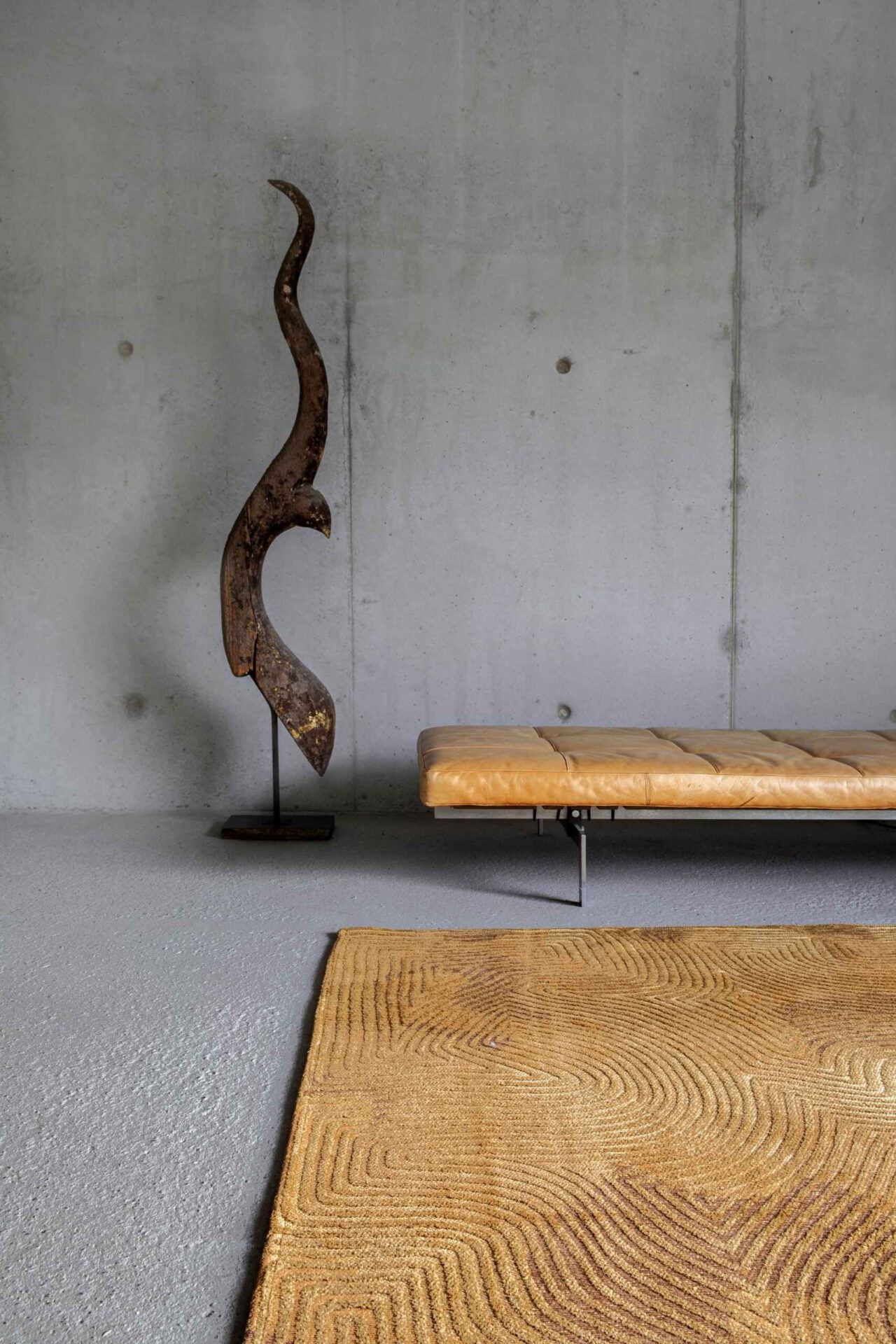 Vloerkleed CORAL JELLY GOUDE geel