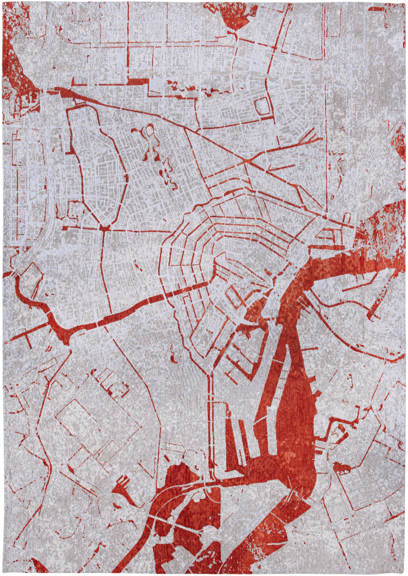 Städte Cities Care Care Orange rot geschnitten