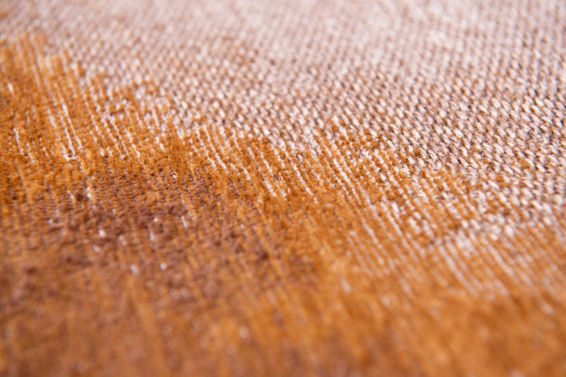 Ronde vloerkleed LAGOON CHESTNUT oranje