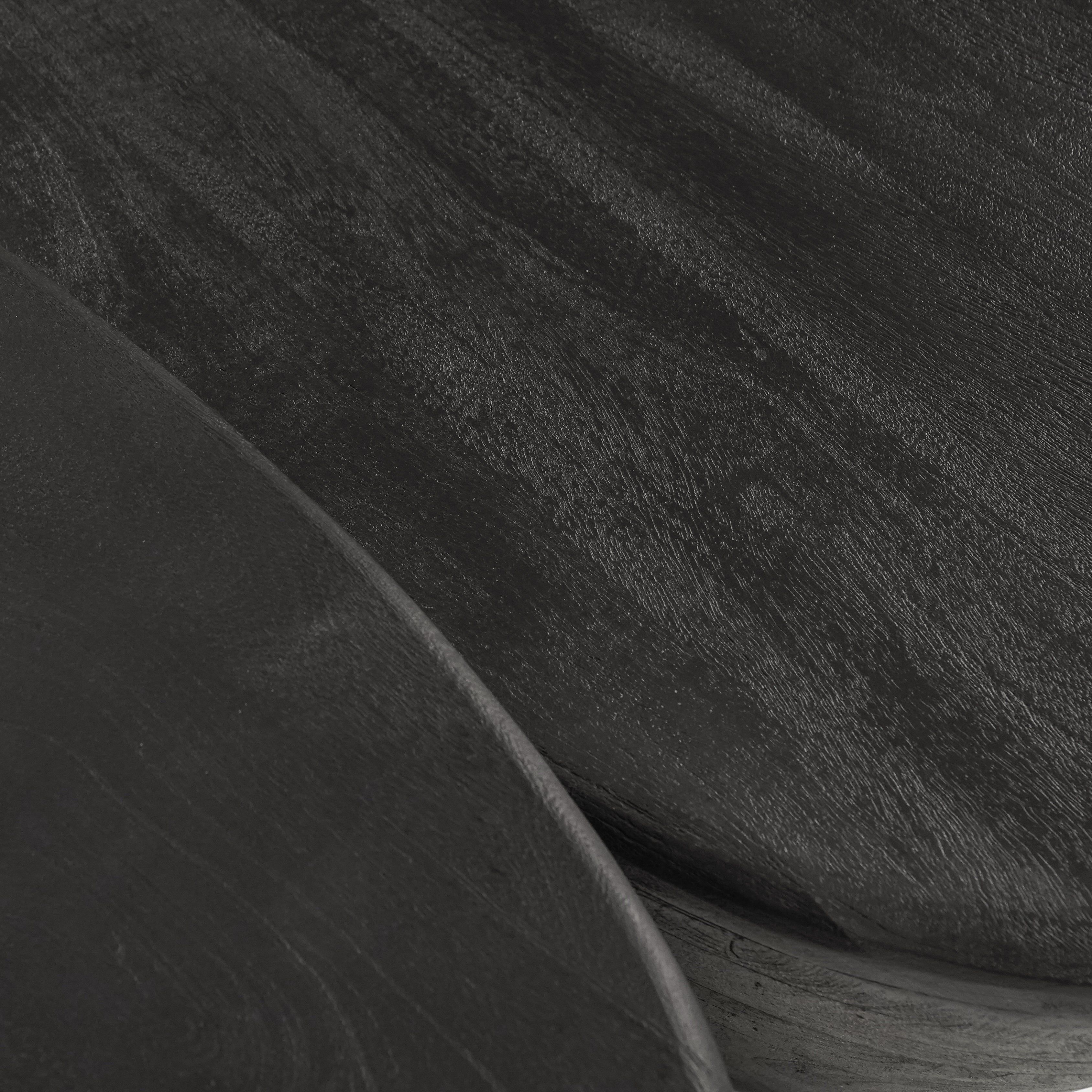 MILA koffietafel zwart mango hout