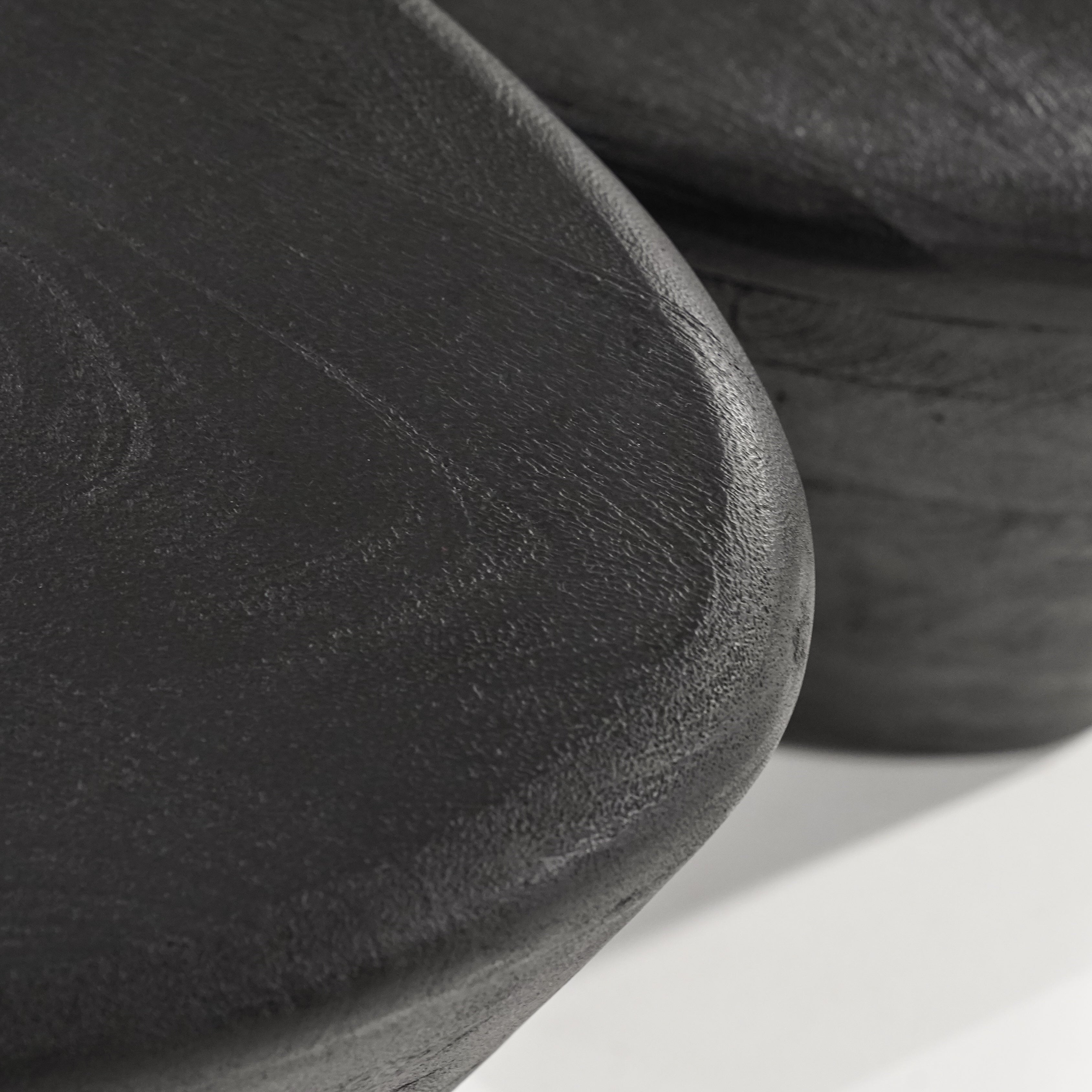 MILA koffietafel zwart mango hout