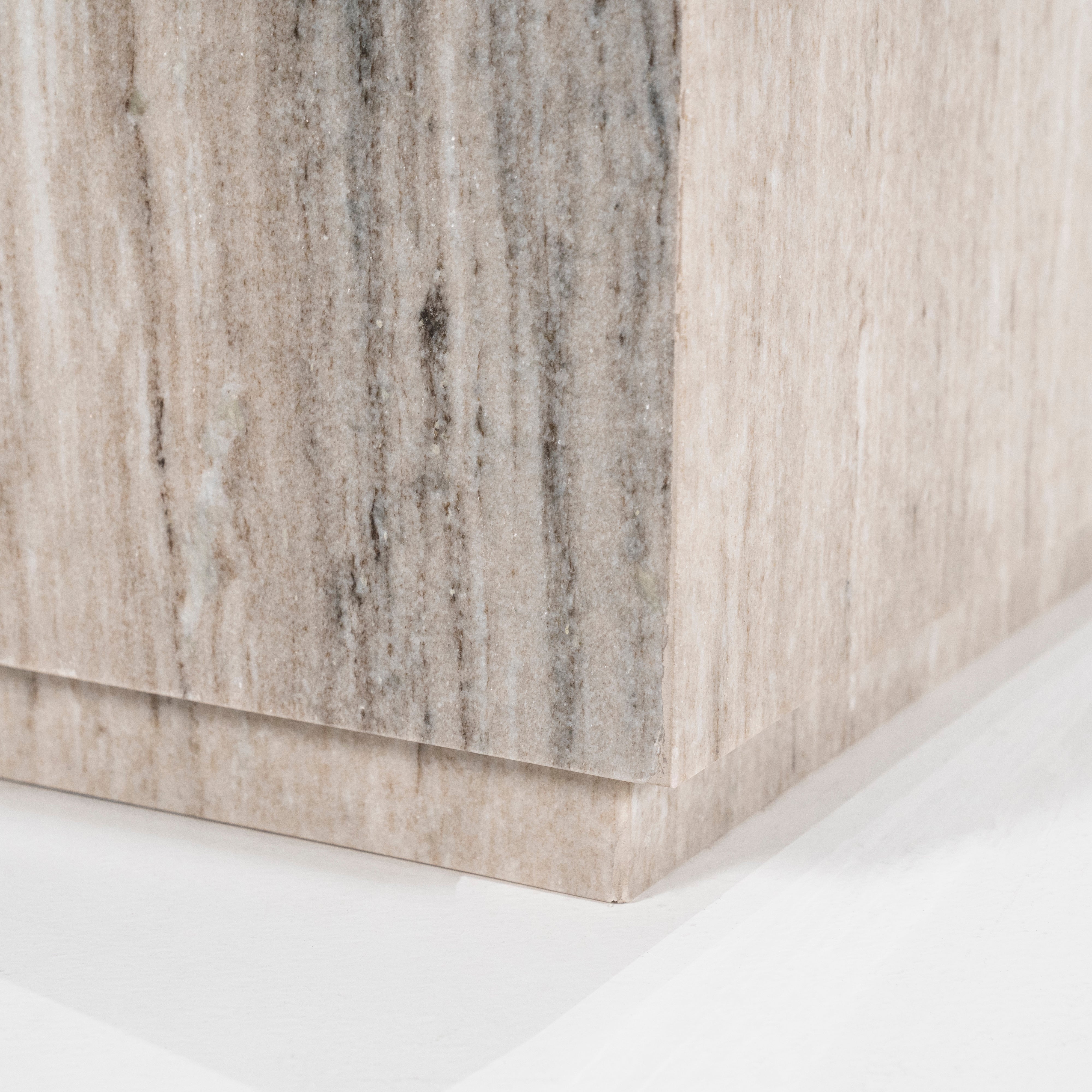 Zijtafel VINCE grijs marmer