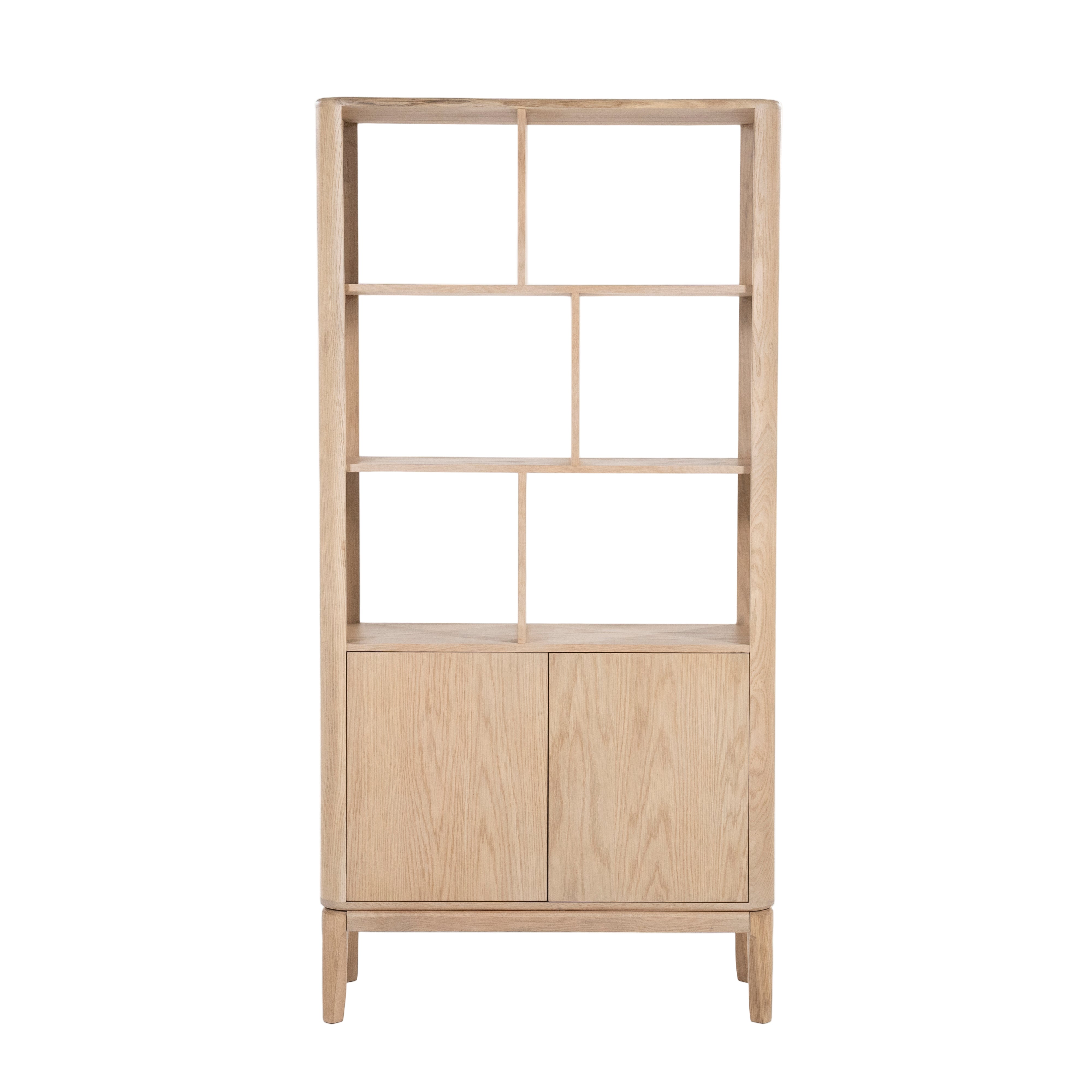 Boekenkast HARVEY eikenhout