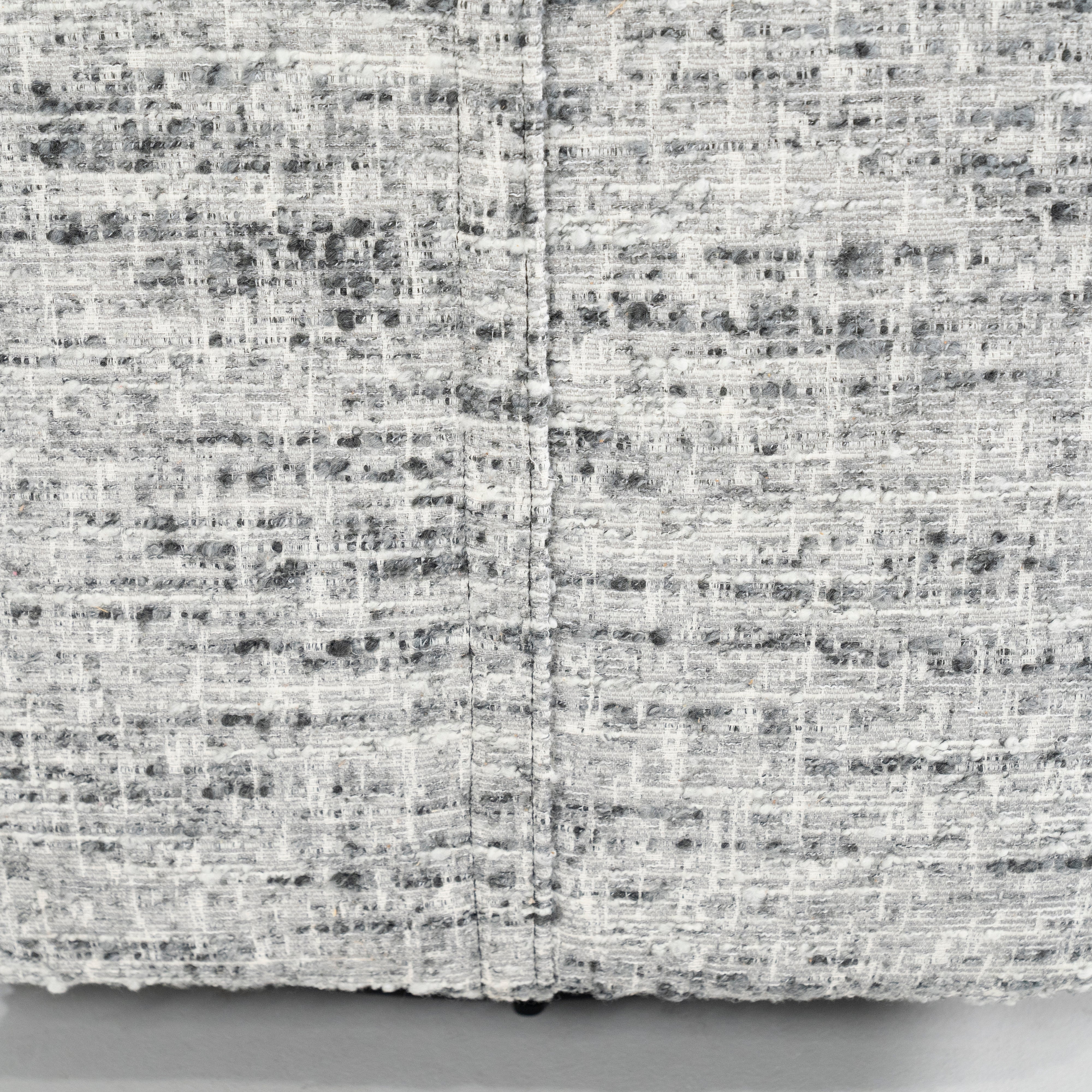 LOYS swivel armchair gray mélange