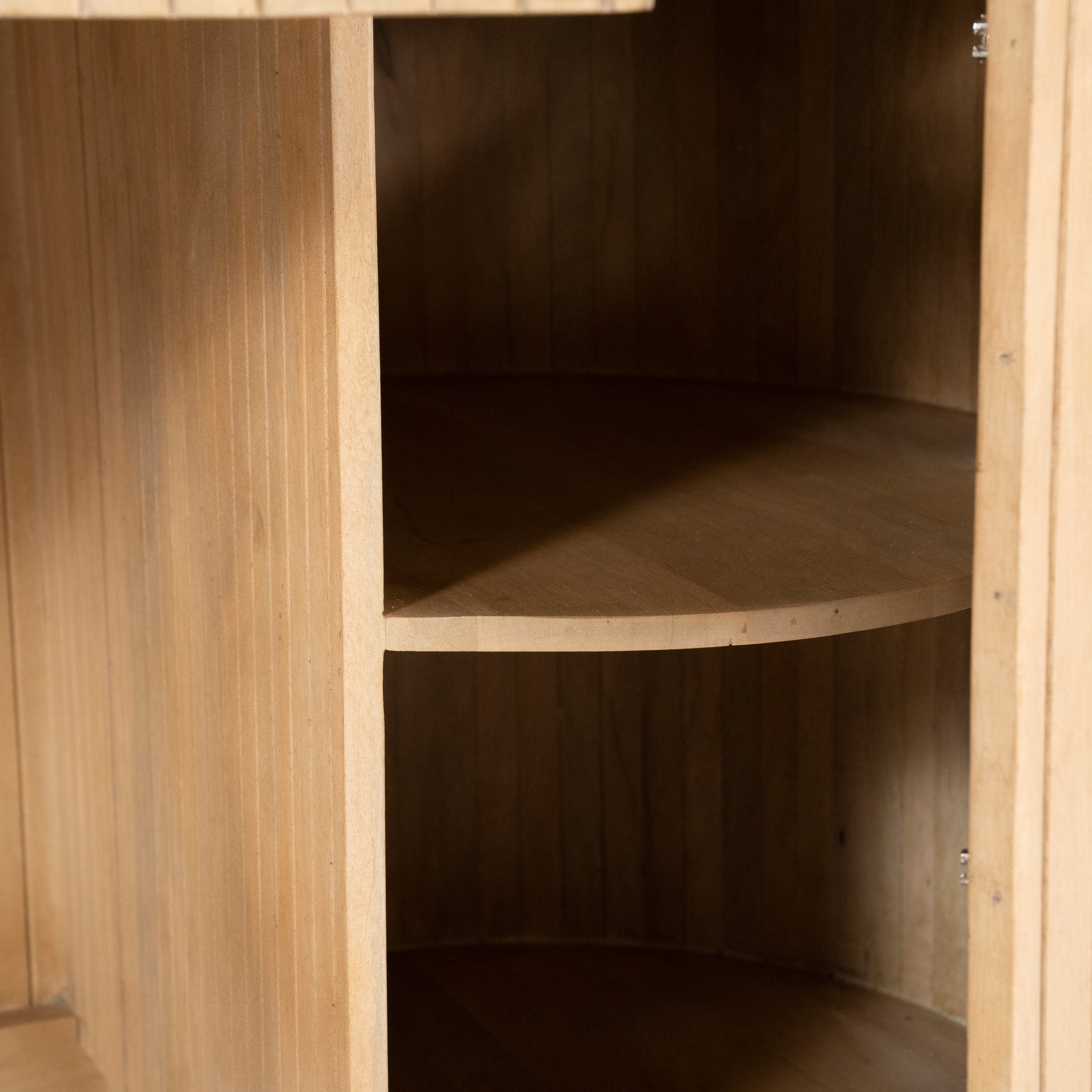 Bureau KIRA van mango-hout met een marmeren blad