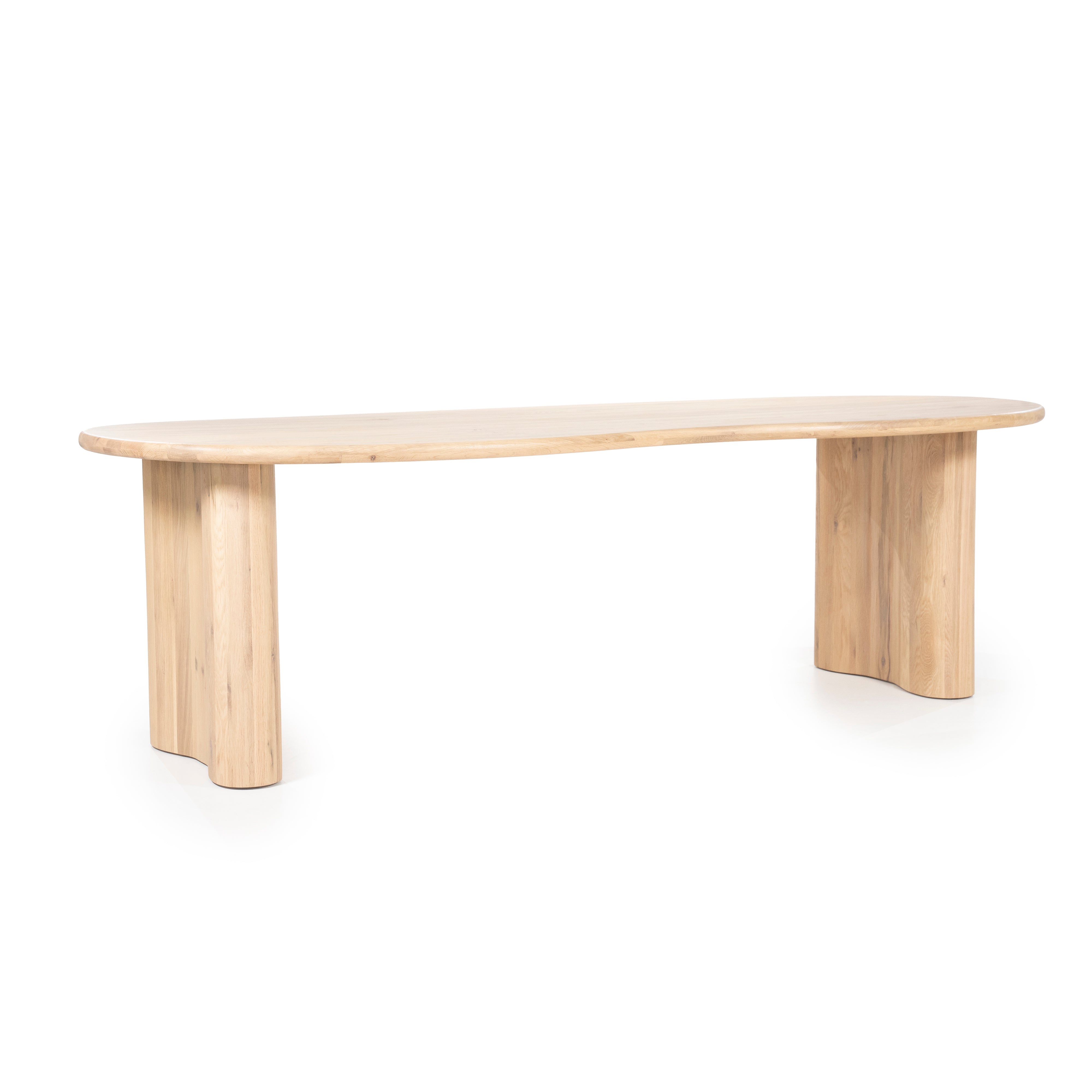 Ovale tafel JOSH van eikenhout