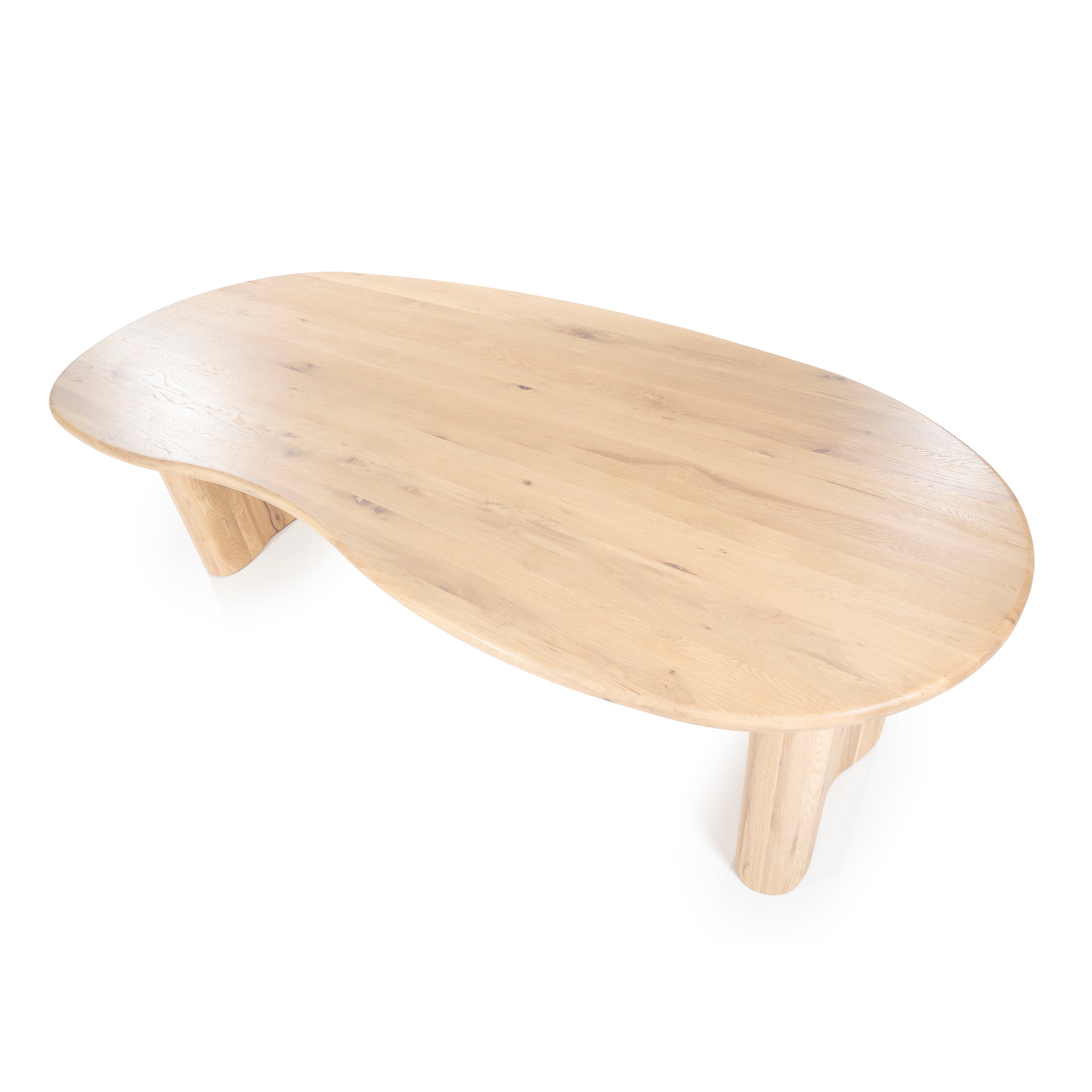 Ovale tafel JOSH van eikenhout