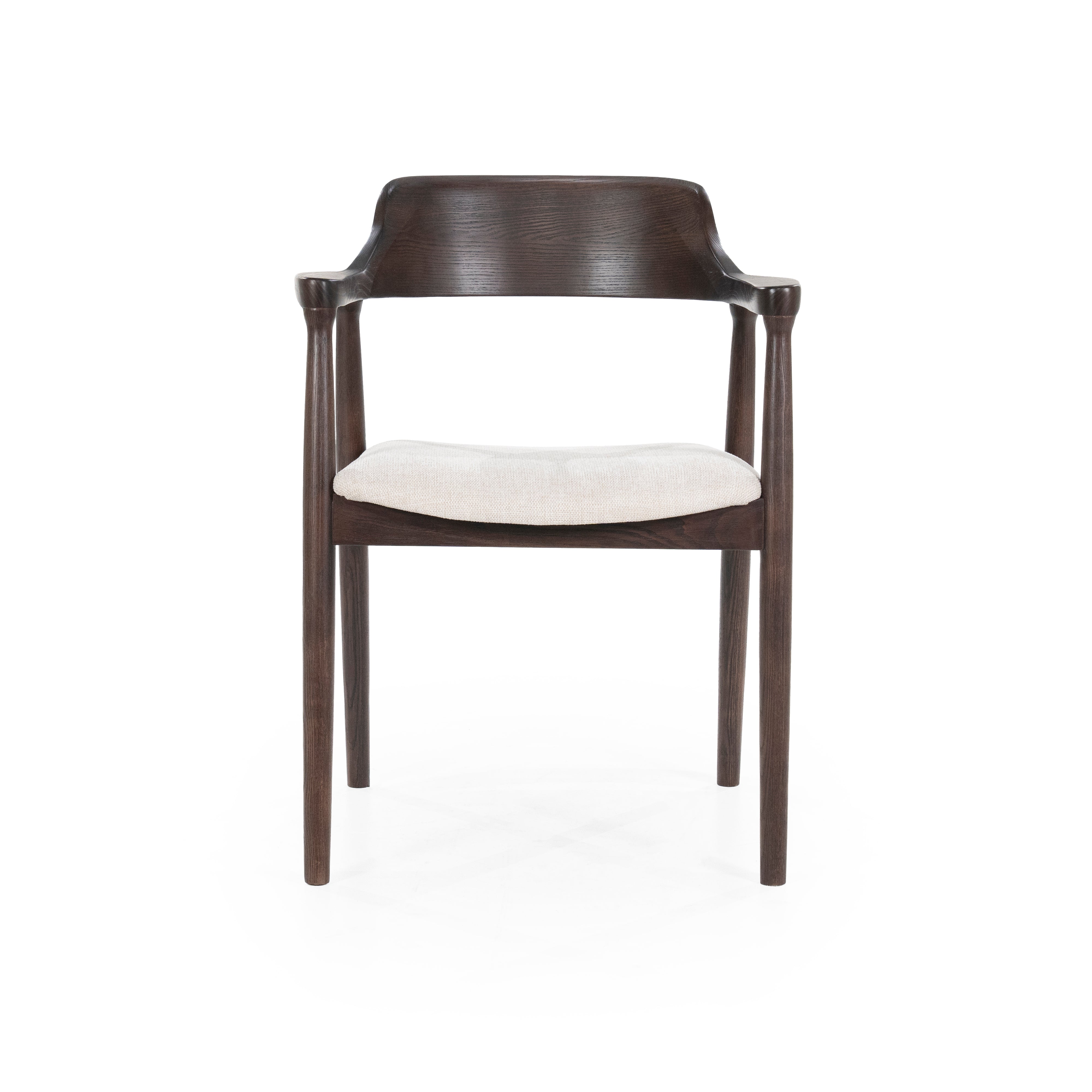 Stoel YORICK donker essenhout