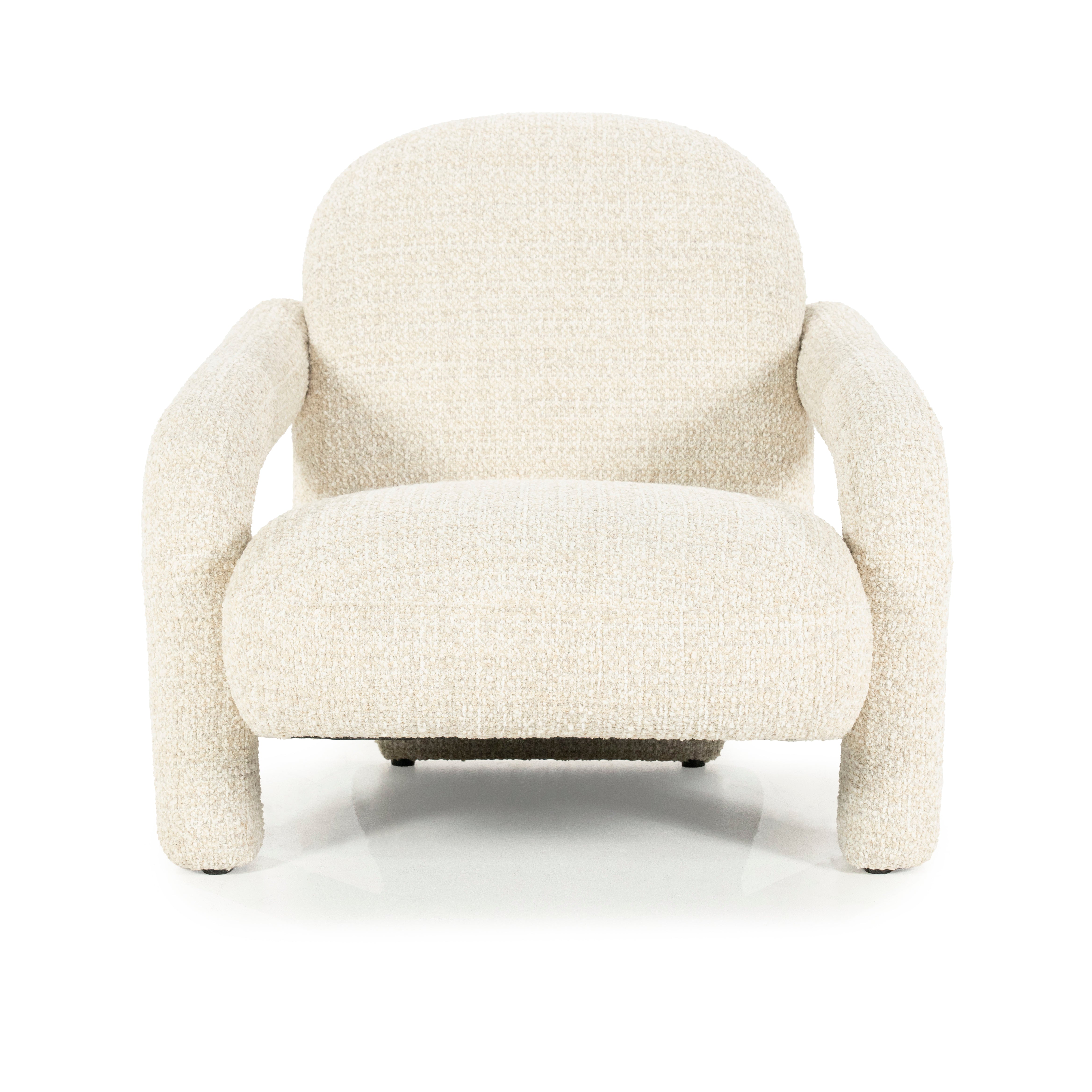 Fauteuil MONICA lichtbeige