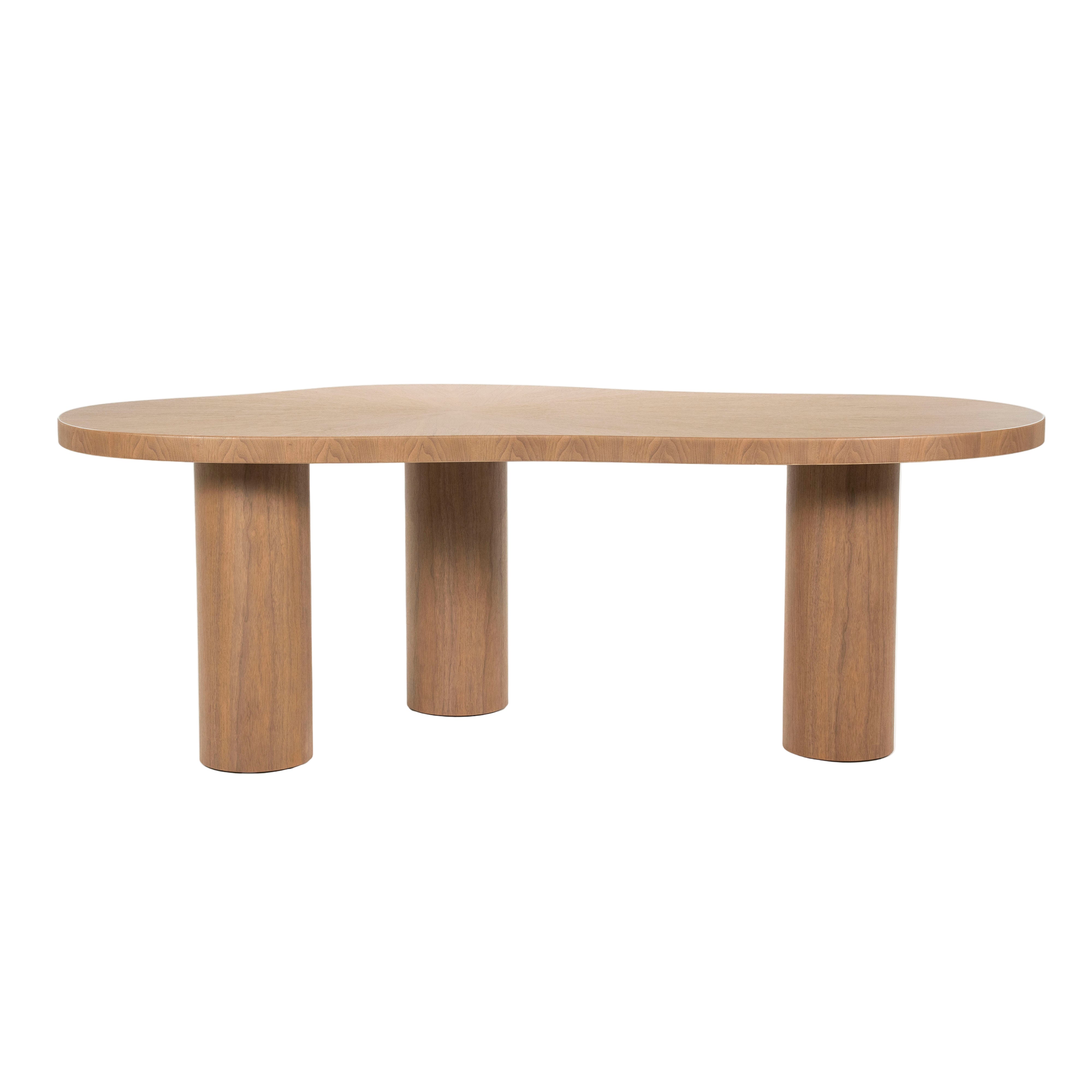 BOBBIE Table Walnut Veneer