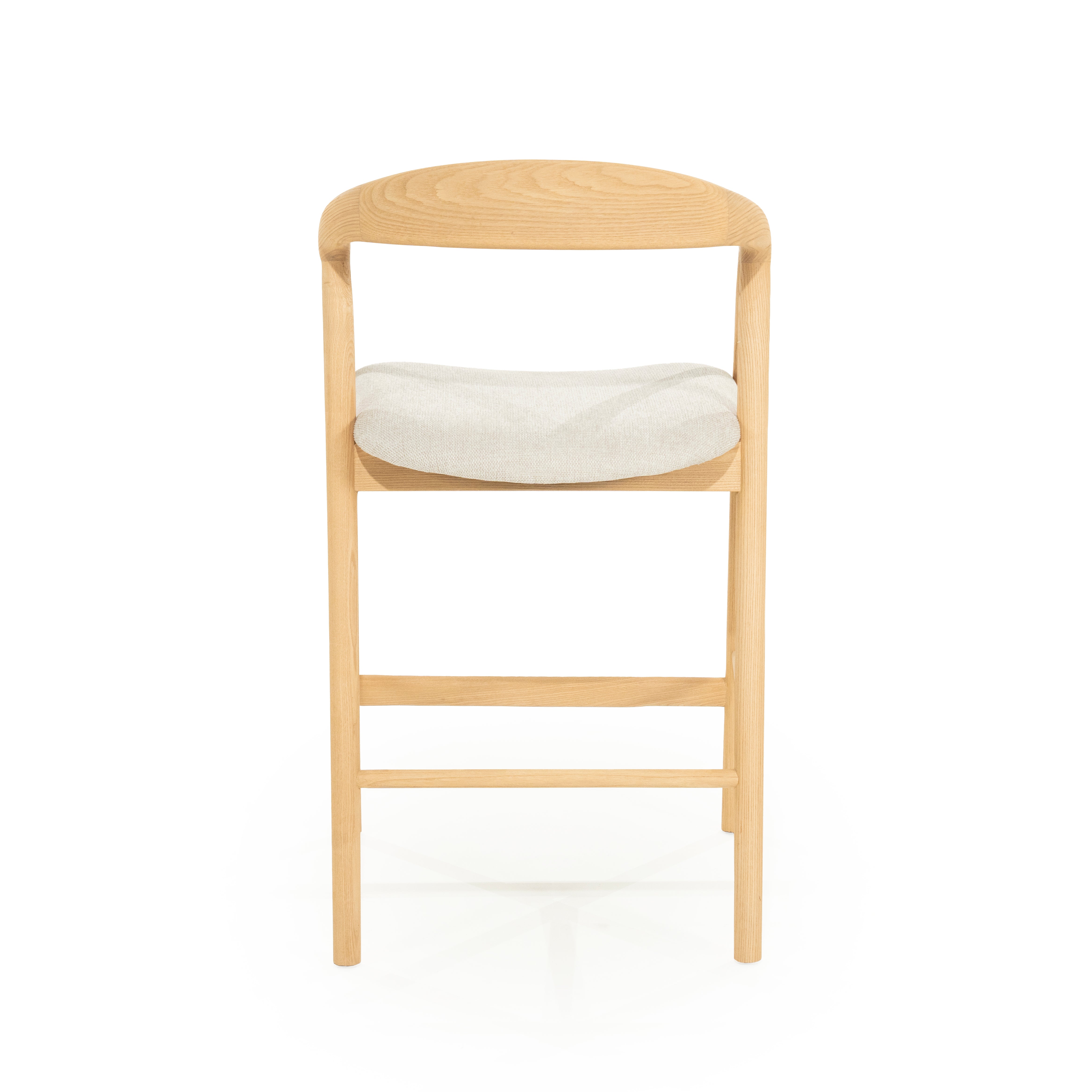 Hocker RAYVEN licht essenhout