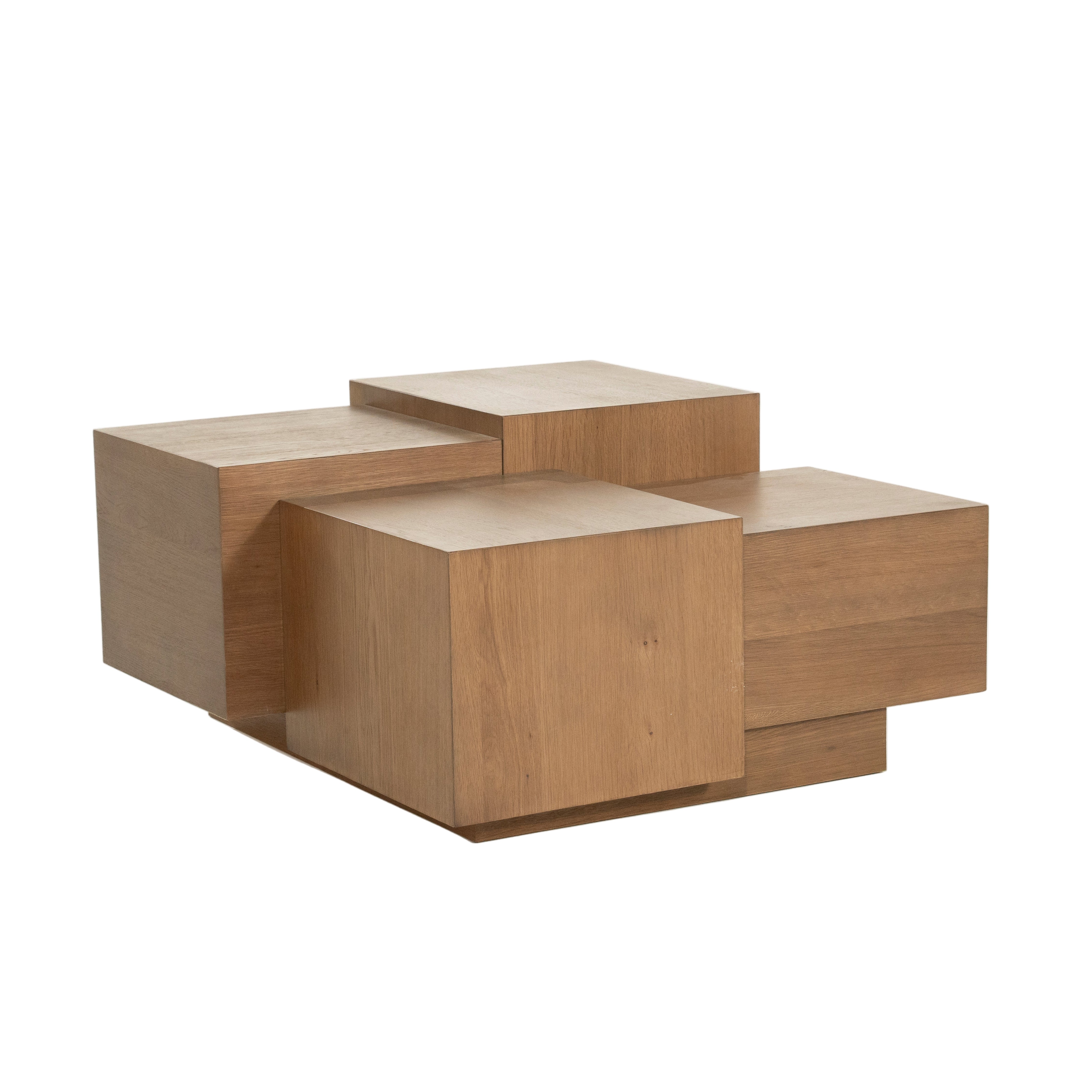 Koffietafel QUINTEN donker eikenfineer