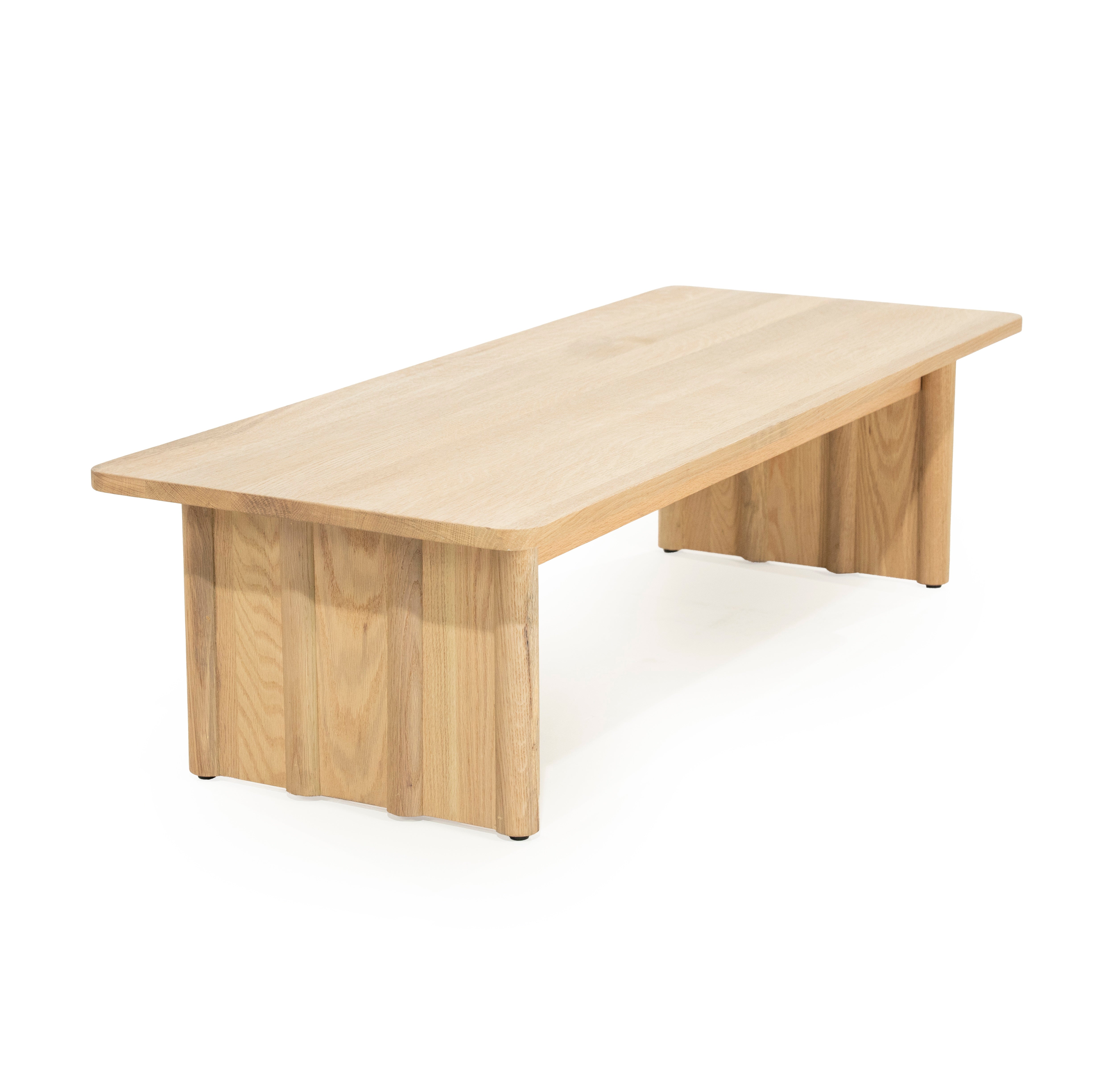 JAKE oak wood coffee table