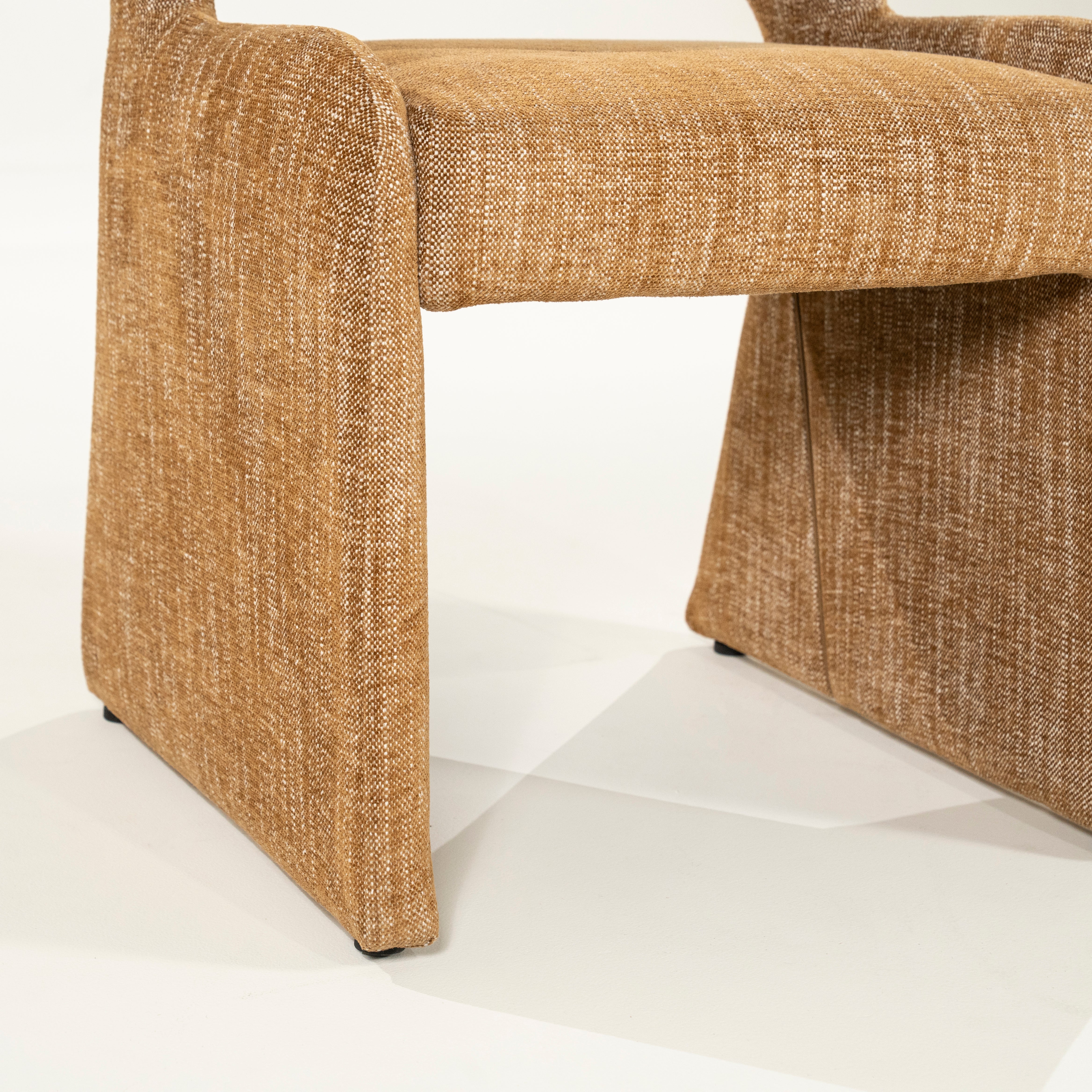 Stoel ODETTE mosterdkleurig