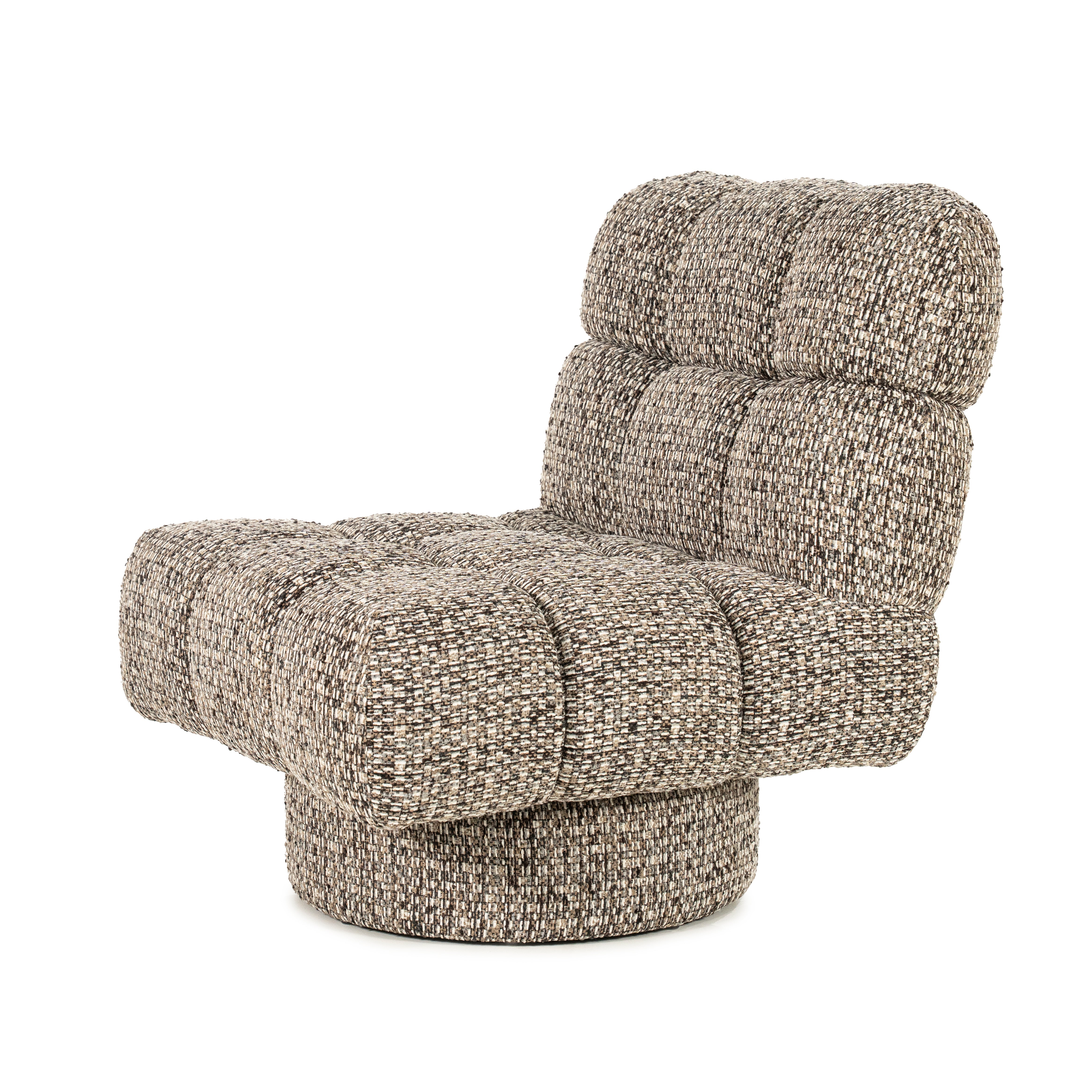 FENNA Armchair Gray-Brown Melange