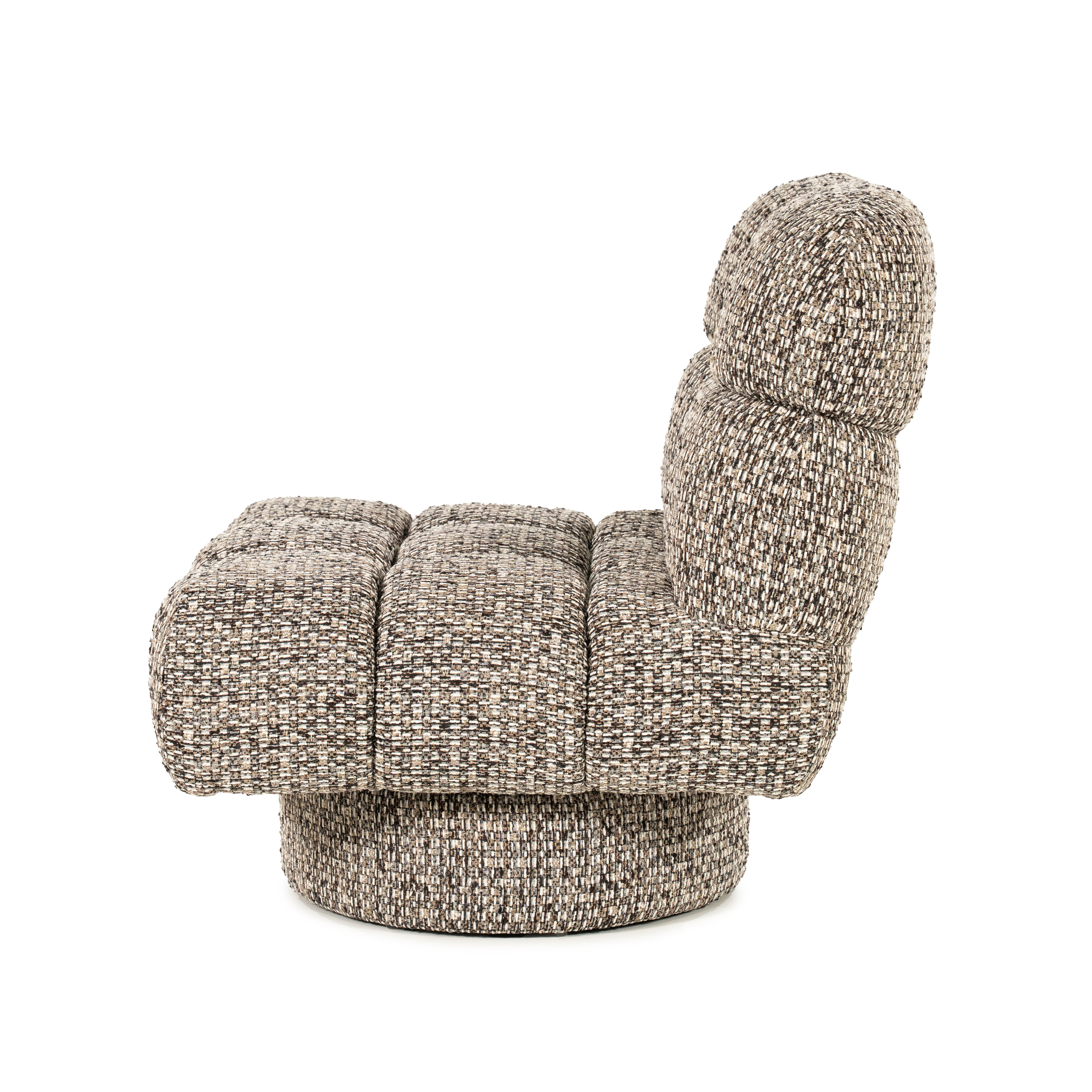FENNA Armchair Gray-Brown Melange