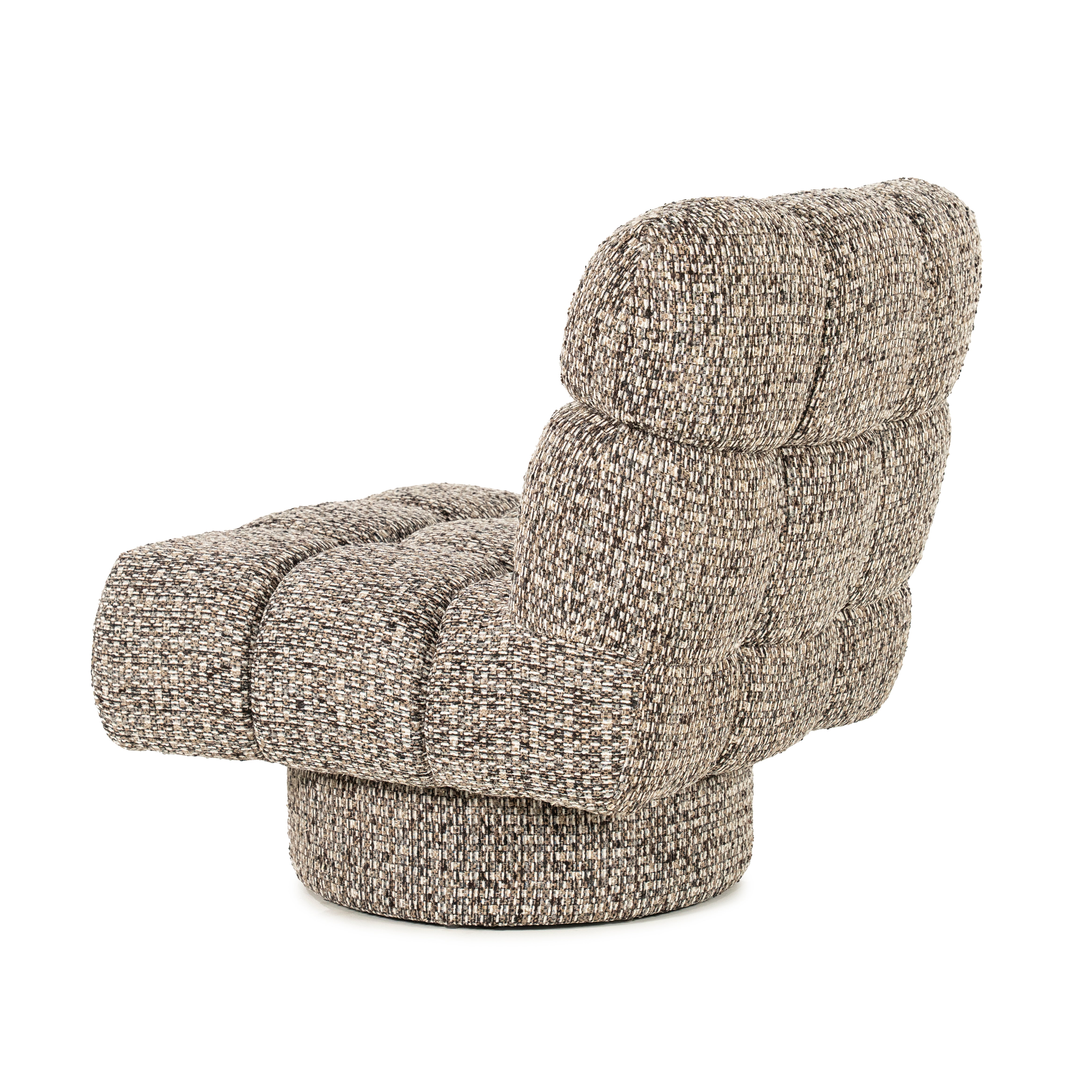 FENNA Armchair Gray-Brown Melange