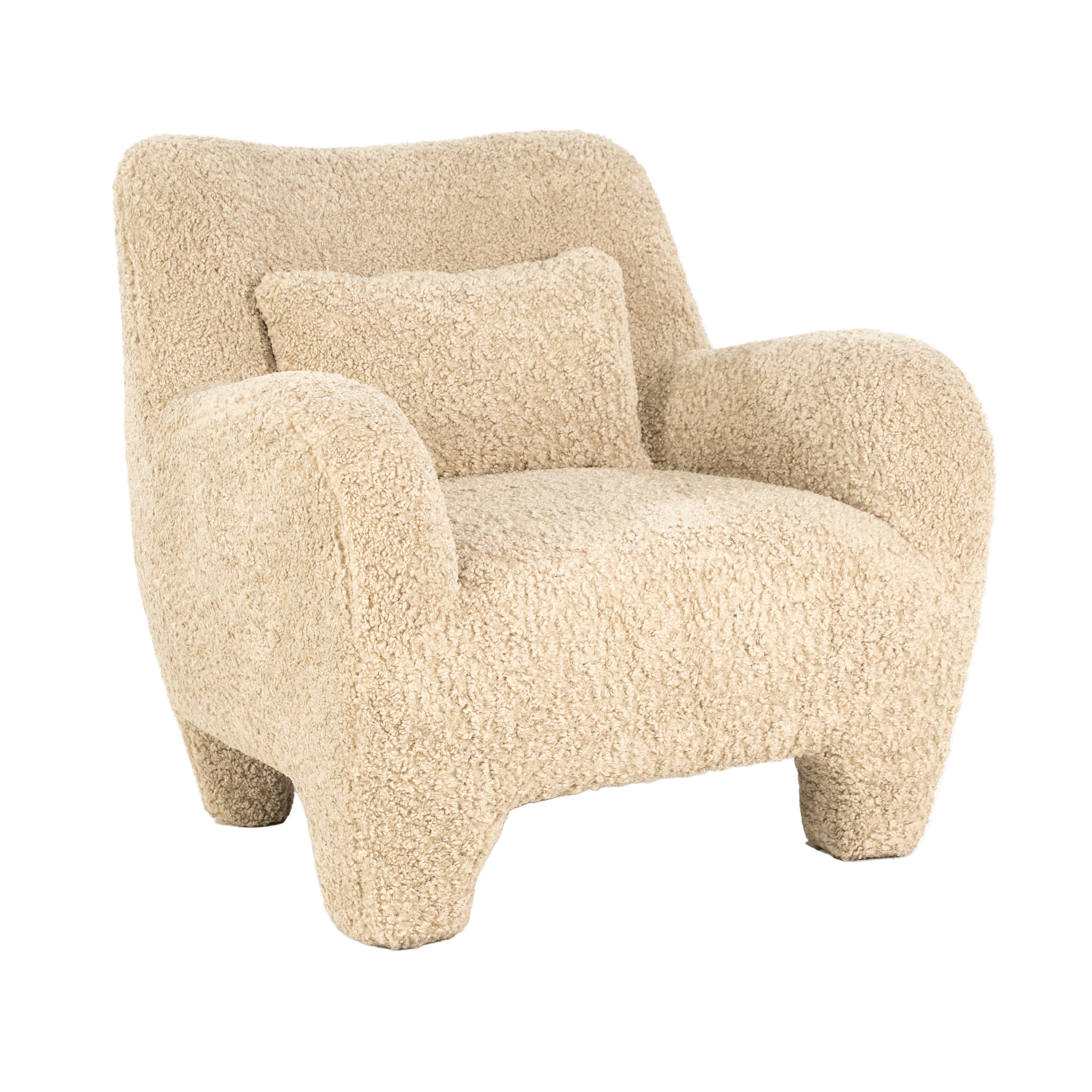 Beige fauteuil SHAUN