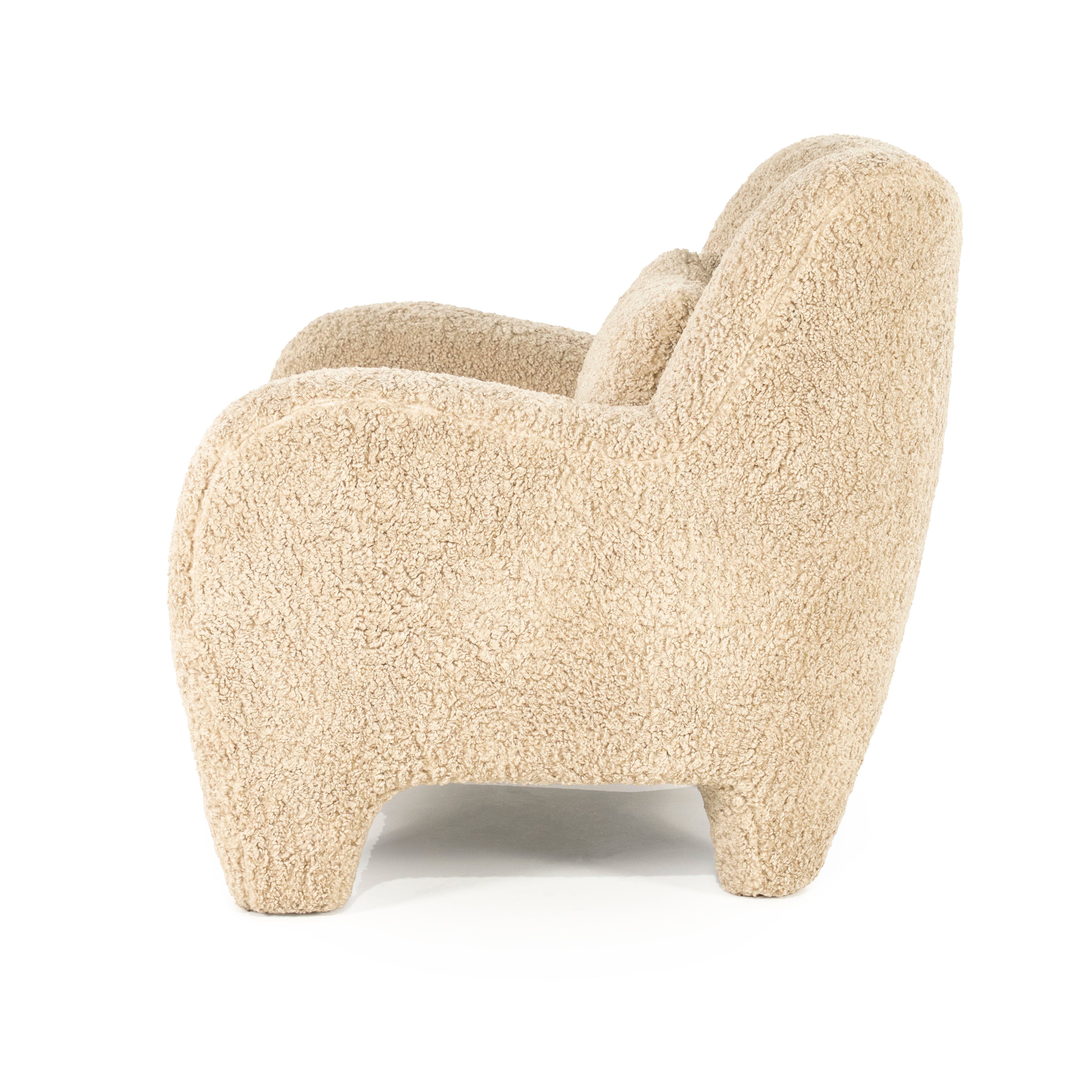 Beige fauteuil SHAUN