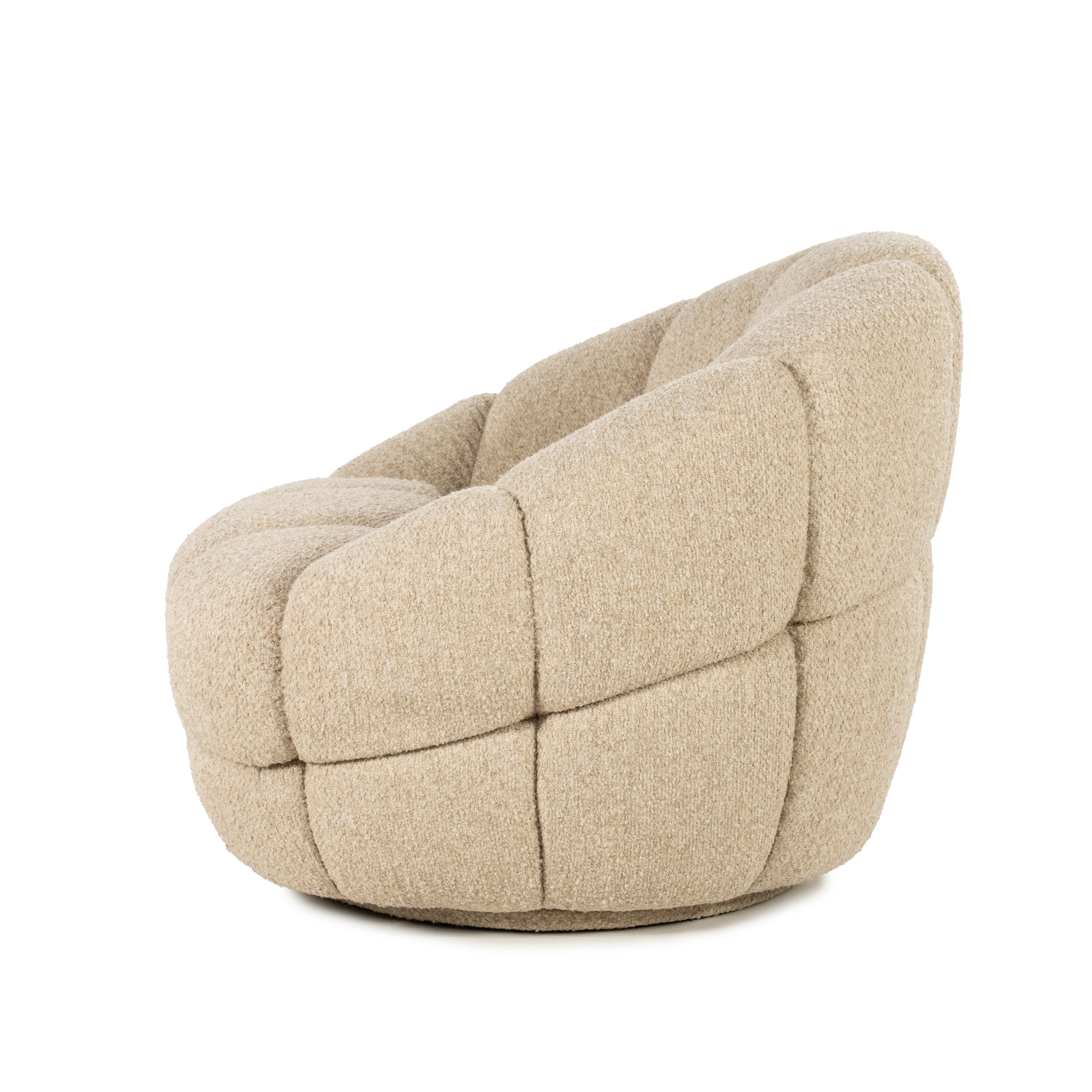 Draaistoel TINA beige