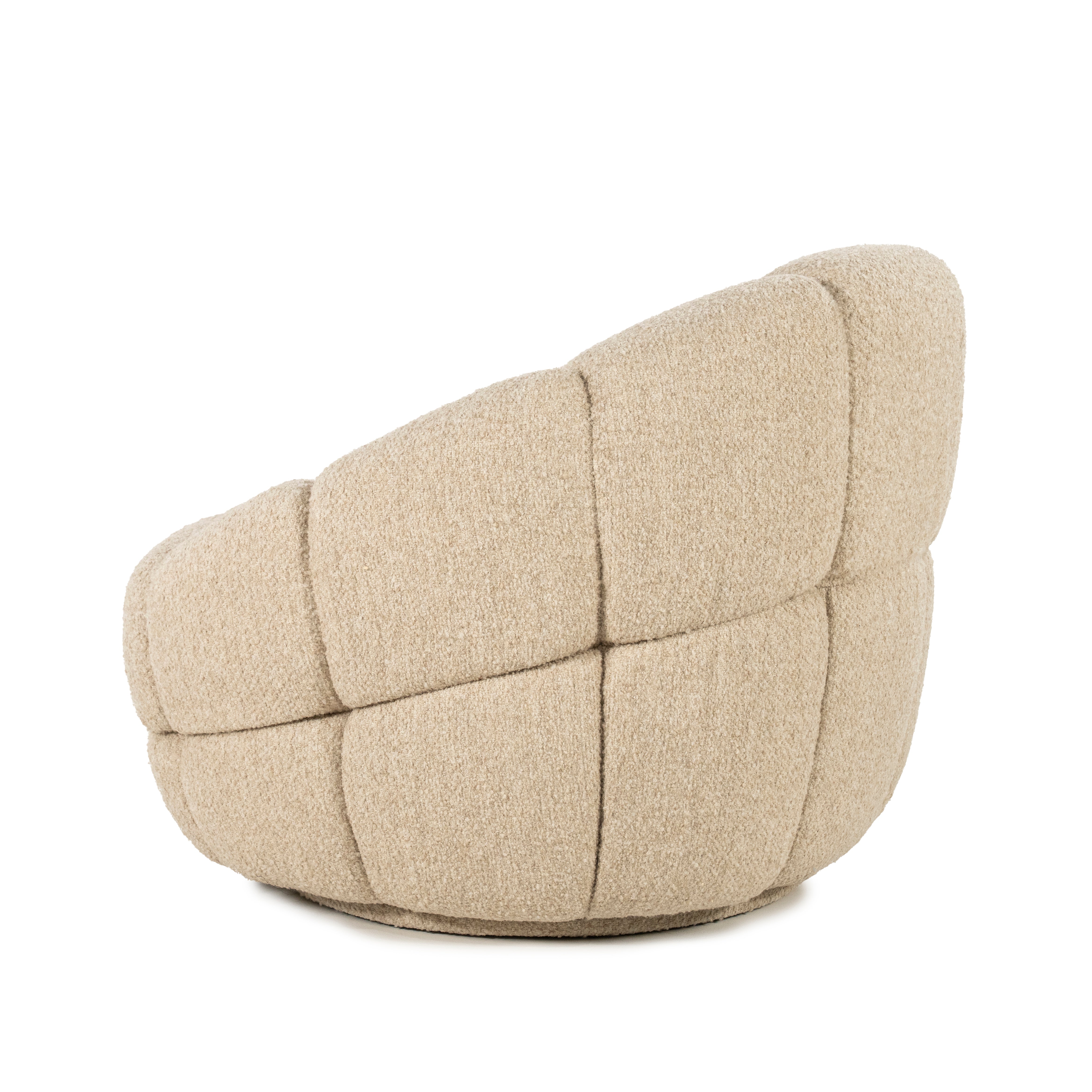 Draaistoel TINA beige