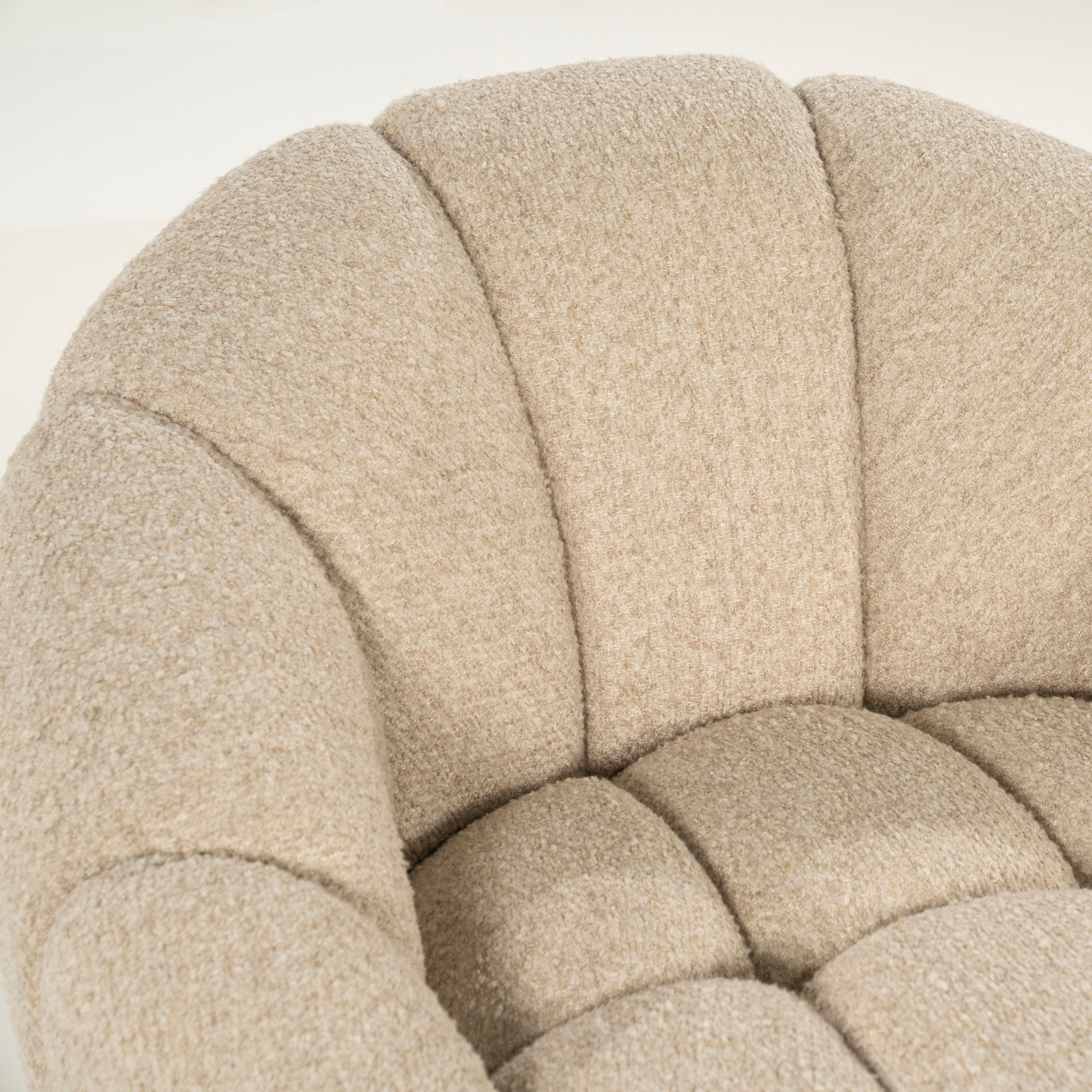 Draaistoel TINA beige