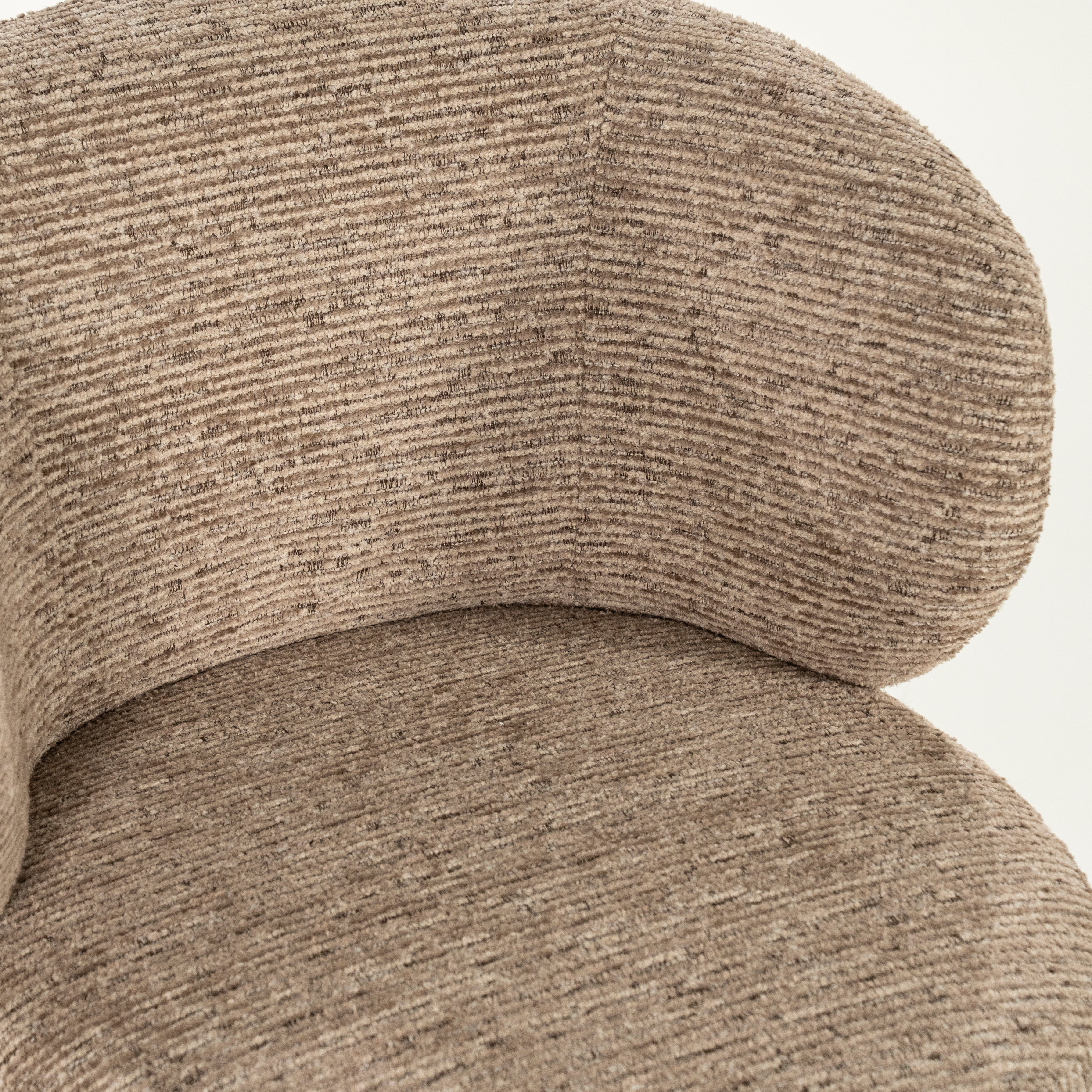 Draaistoel JAYSON bruin met donkerbruine basis